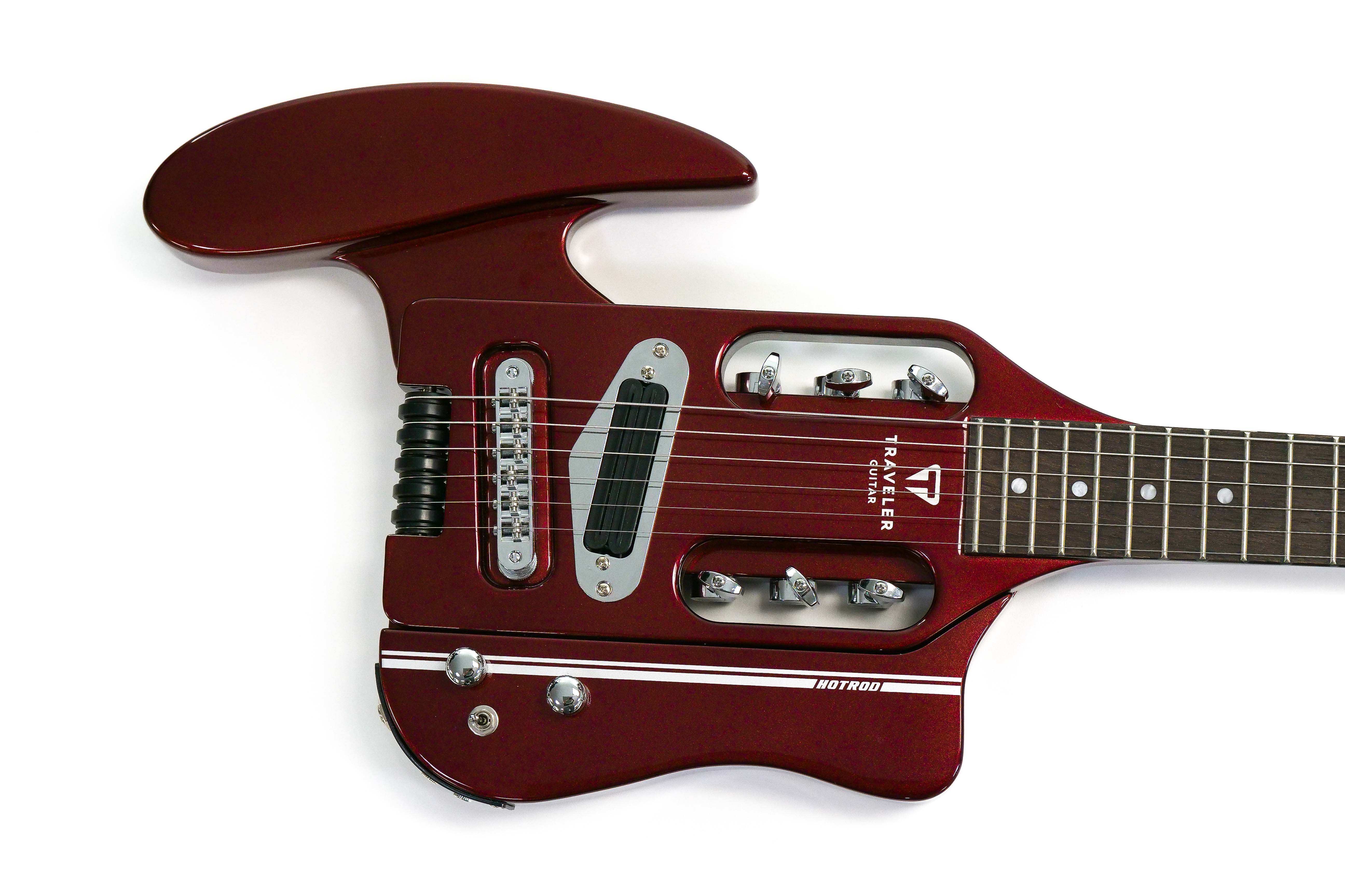 [PRE-OWNED] Traveler Speedster Hot Rod V1 Classic Red Electric Guitar - "Red Fire"