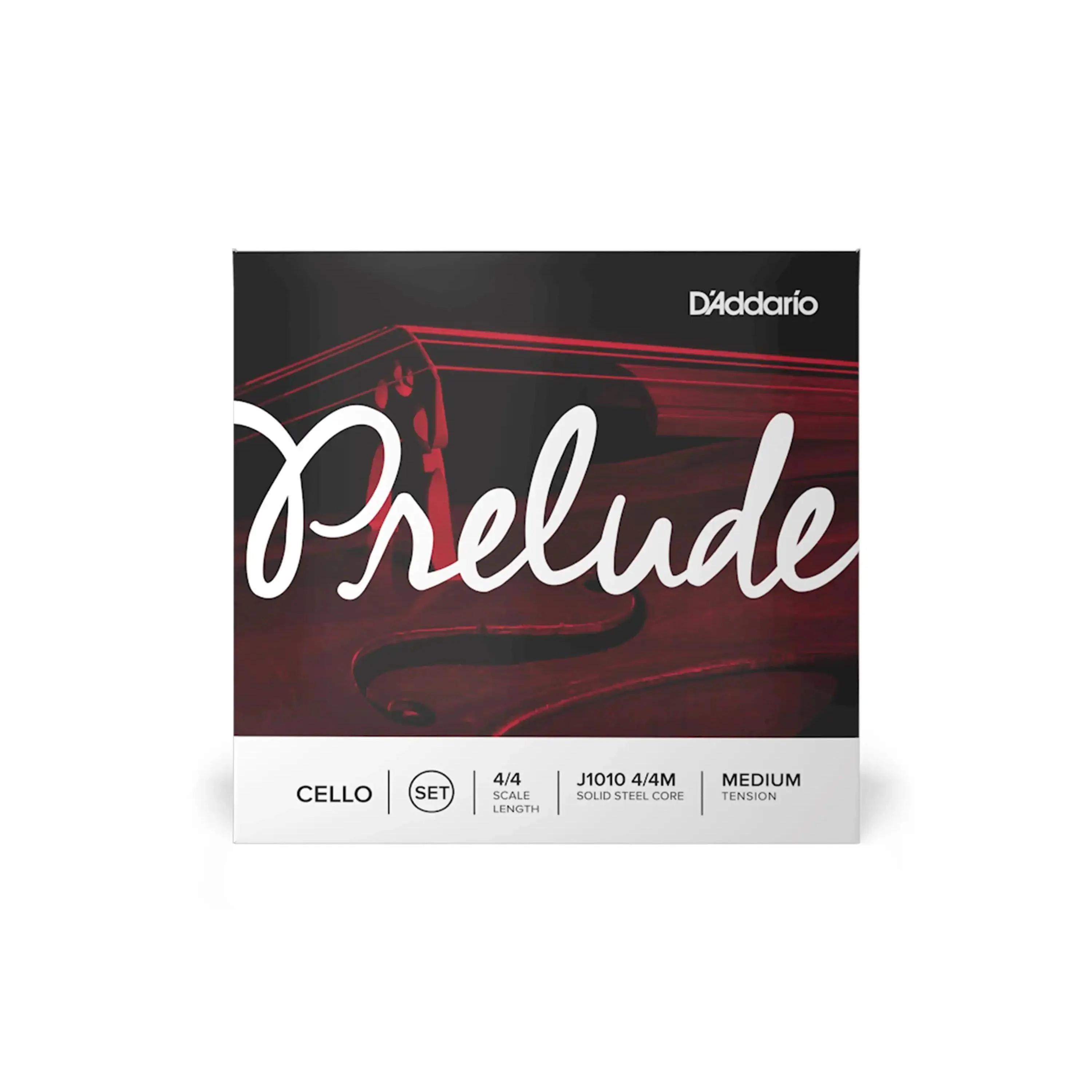 Prelude Cello String Set, 4/4 Scale, Medium Tension