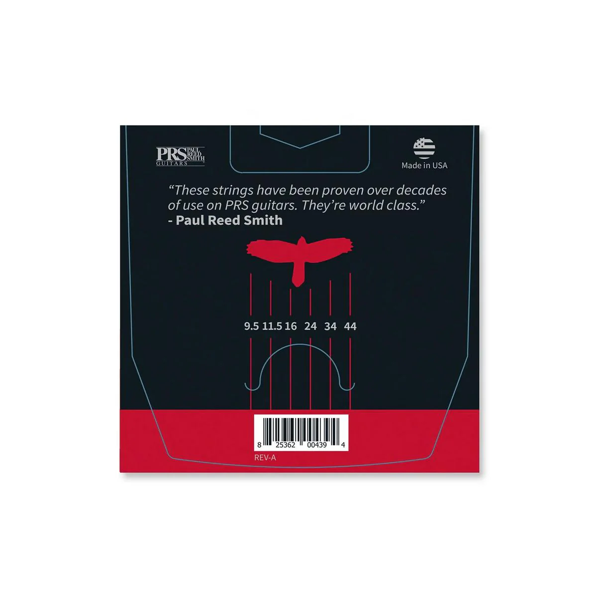 PRS Classic Electric Guitar Strings - Custom Light .0095-.044 - Image 2