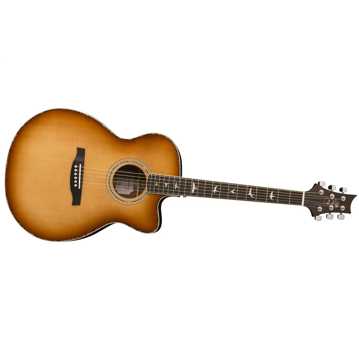 PRS SE A40E Acoustic Guitar Tobacco Sunburst - Image 5
