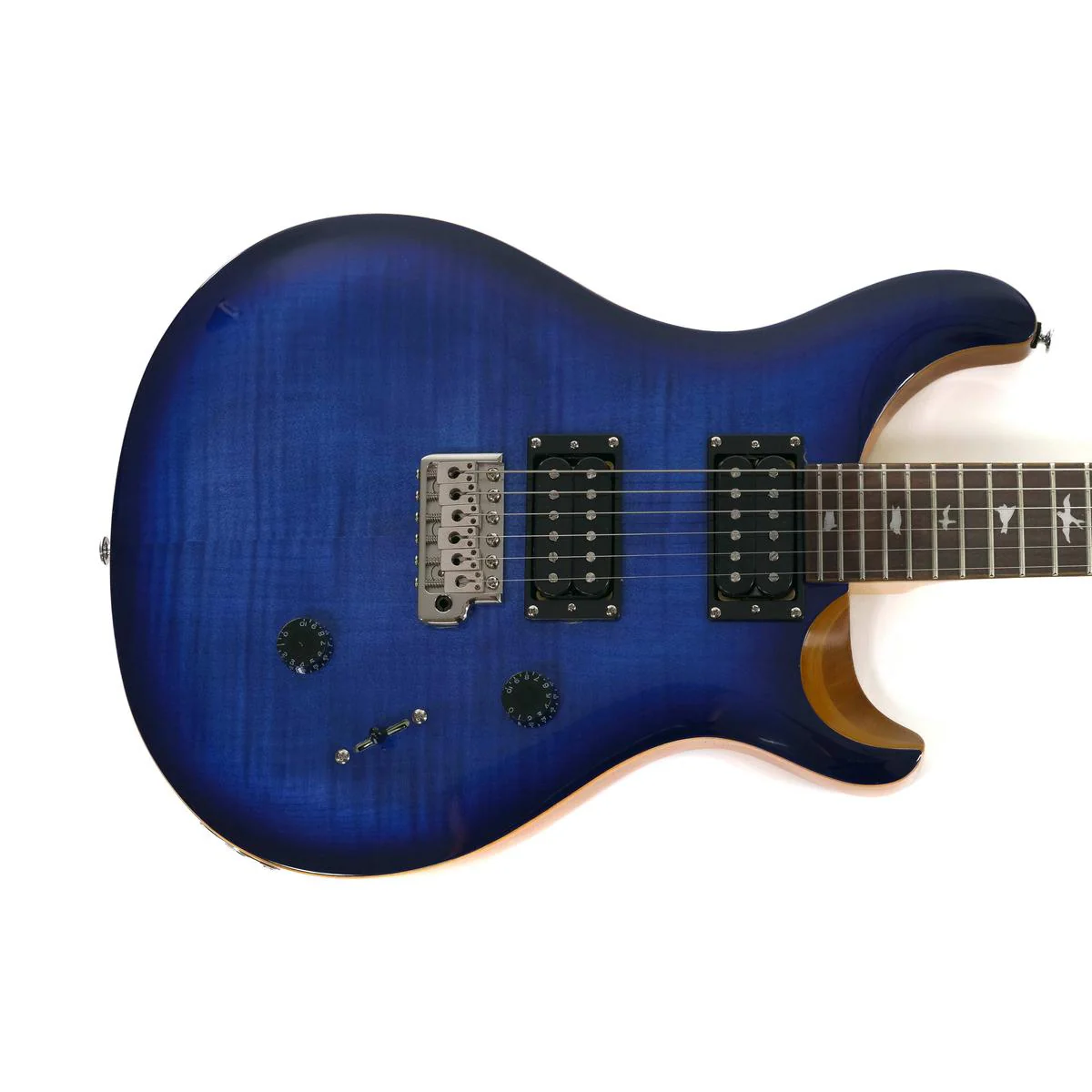 PRS SE Custom 24 Electric Guitar - Faded Blue Burst