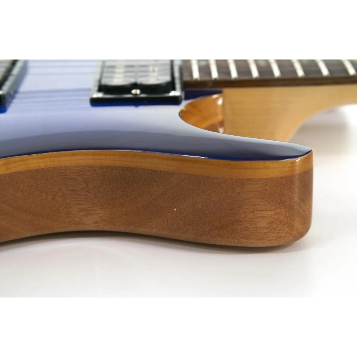 PRS SE Custom 24 Electric Guitar - Faded Blue Burst - Image 3
