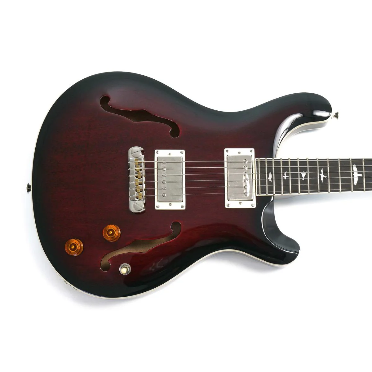 PRS SE Hollowbody Standard Electric Guitar - Fire Red