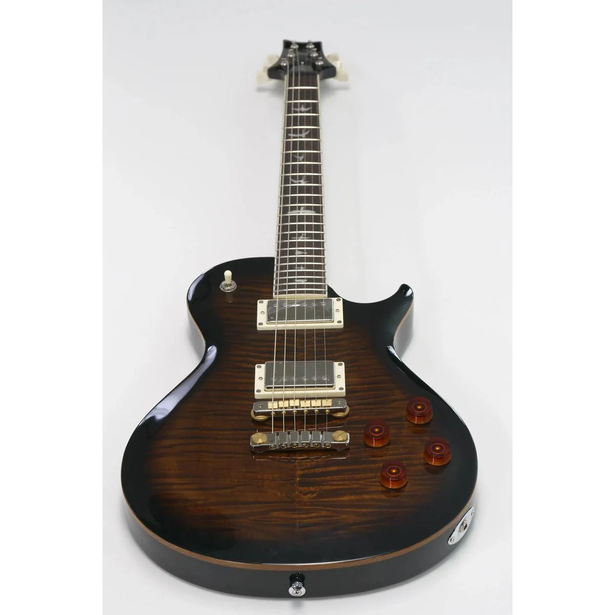 PRS SE McCarty 594 Singlecut Electric Guitar - Black Gold Sunburst - Image 4
