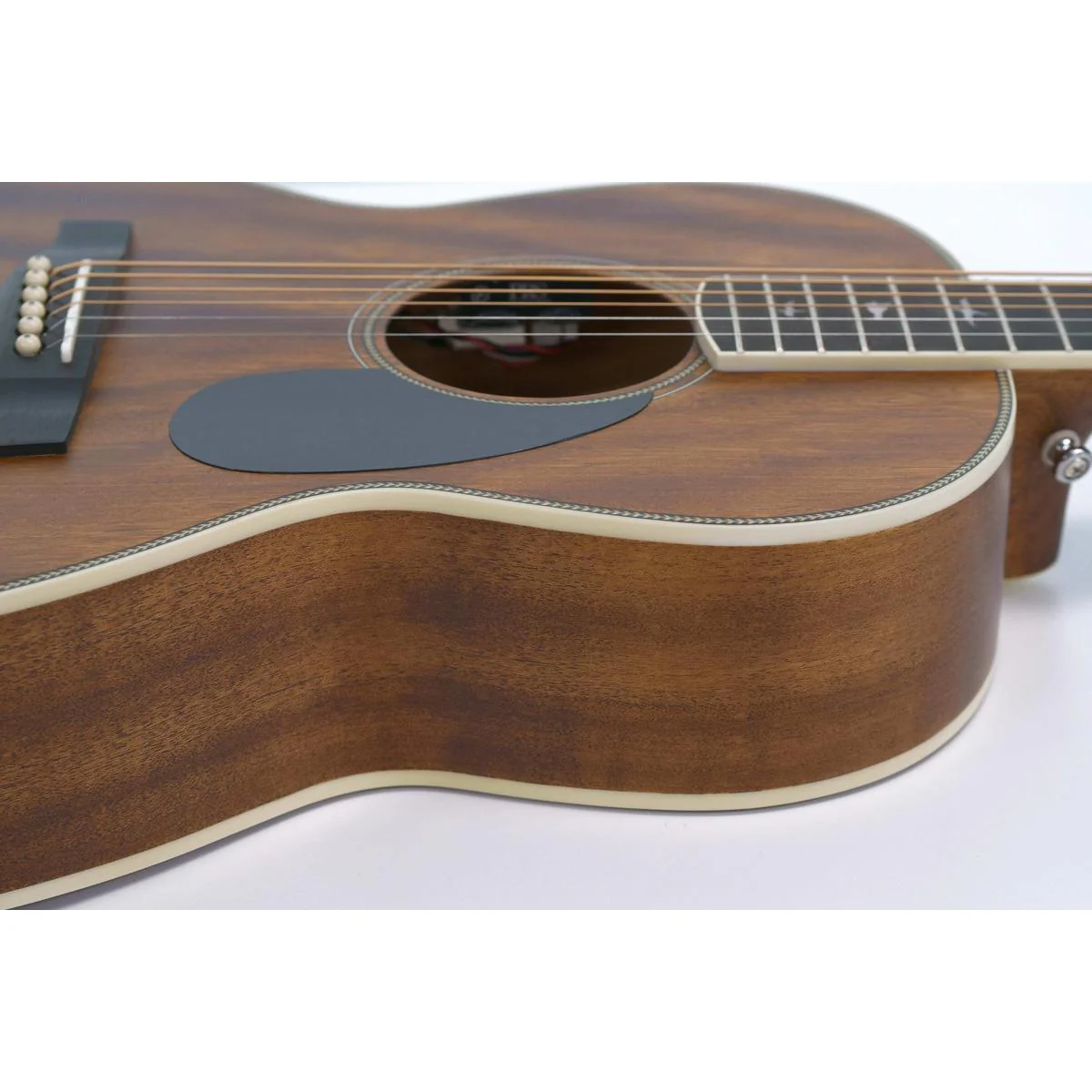 PRS SE P20E Acoustic Parlor Guitar - Vintage Mahogany - Image 3
