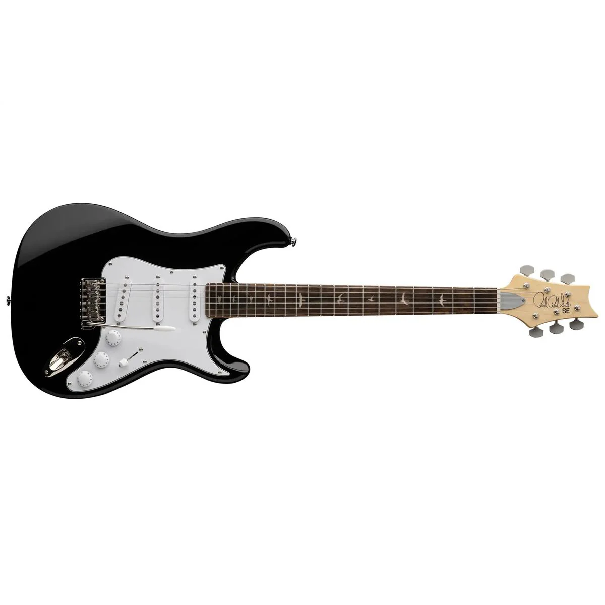 PRS SE Silver Sky Electric Guitar - Piano Black - Image 3