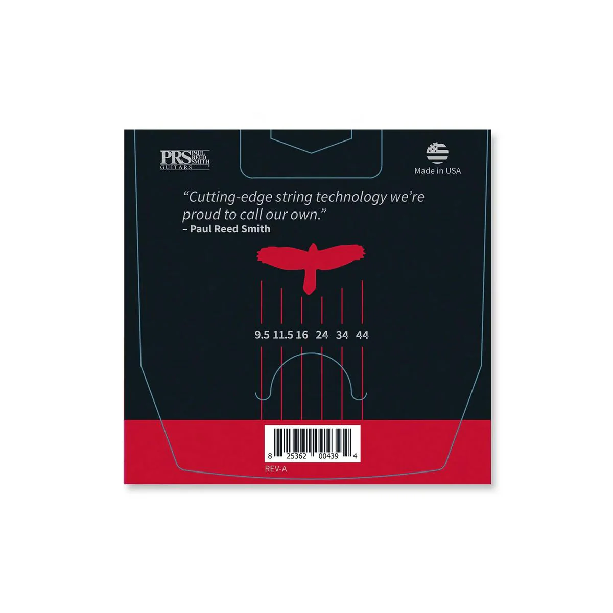 PRS Signature Electric Guitar Strings - Custom Light .0095-.044 - Image 2