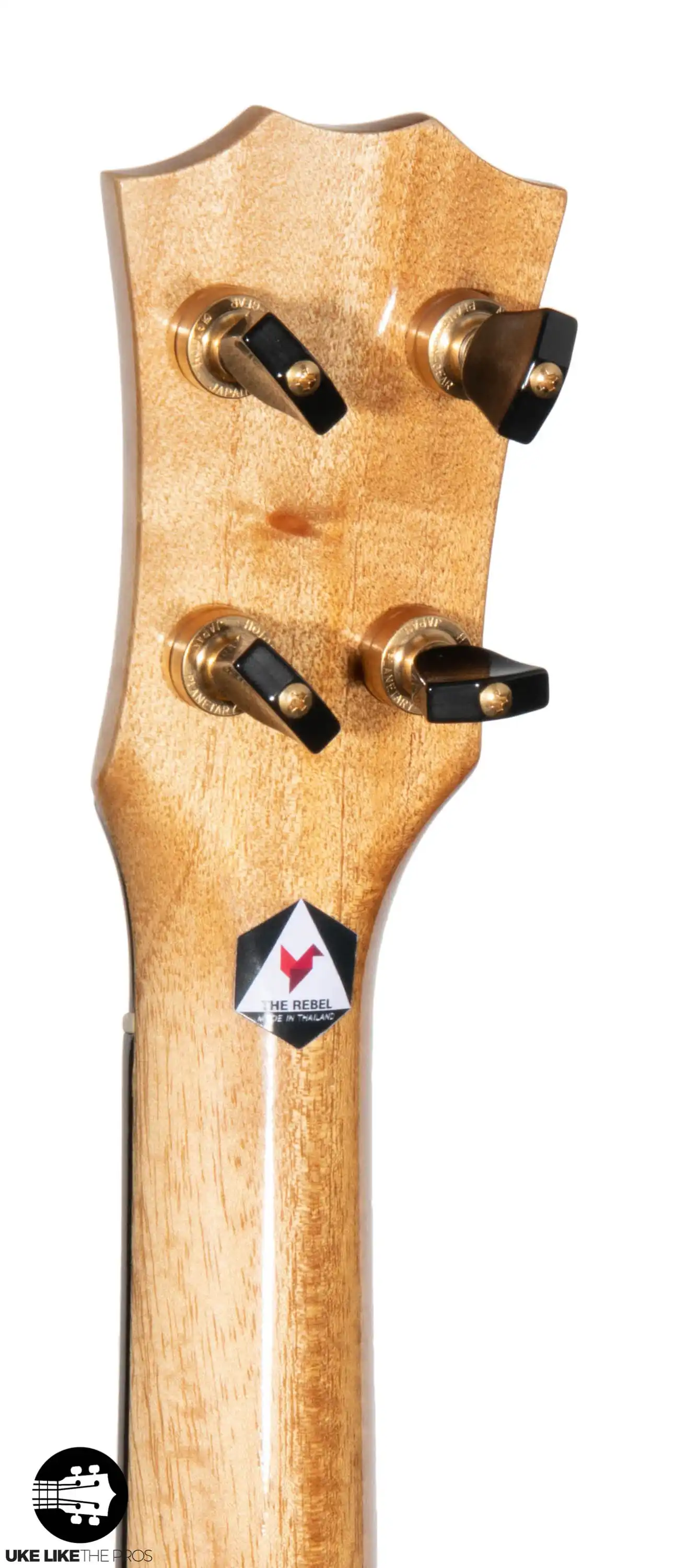Rebel Creme Brulee Slimline Tenor Ukulele Solid Mango "Arwen" ULTP Top Rated - Image 7