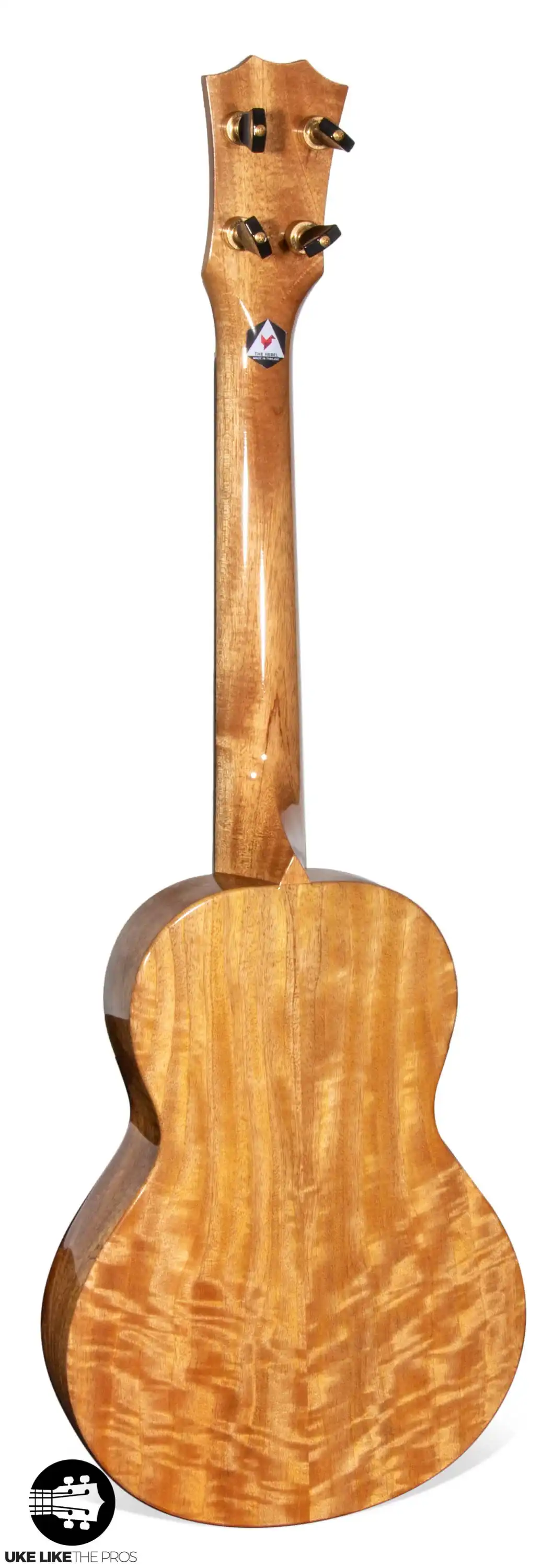 Rebel Creme Brulee Slimline Tenor Ukulele Solid Mango "Bambam" ULTP Top Rated - Image 4