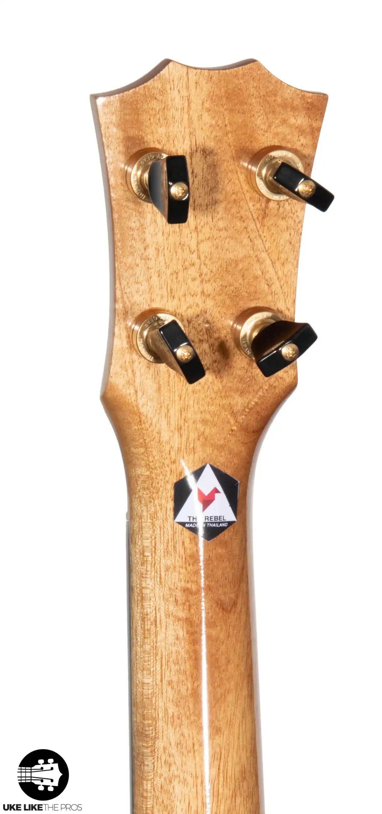Rebel Creme Brulee Slimline Tenor Ukulele Solid Mango "Bambam" ULTP Top Rated - Image 7