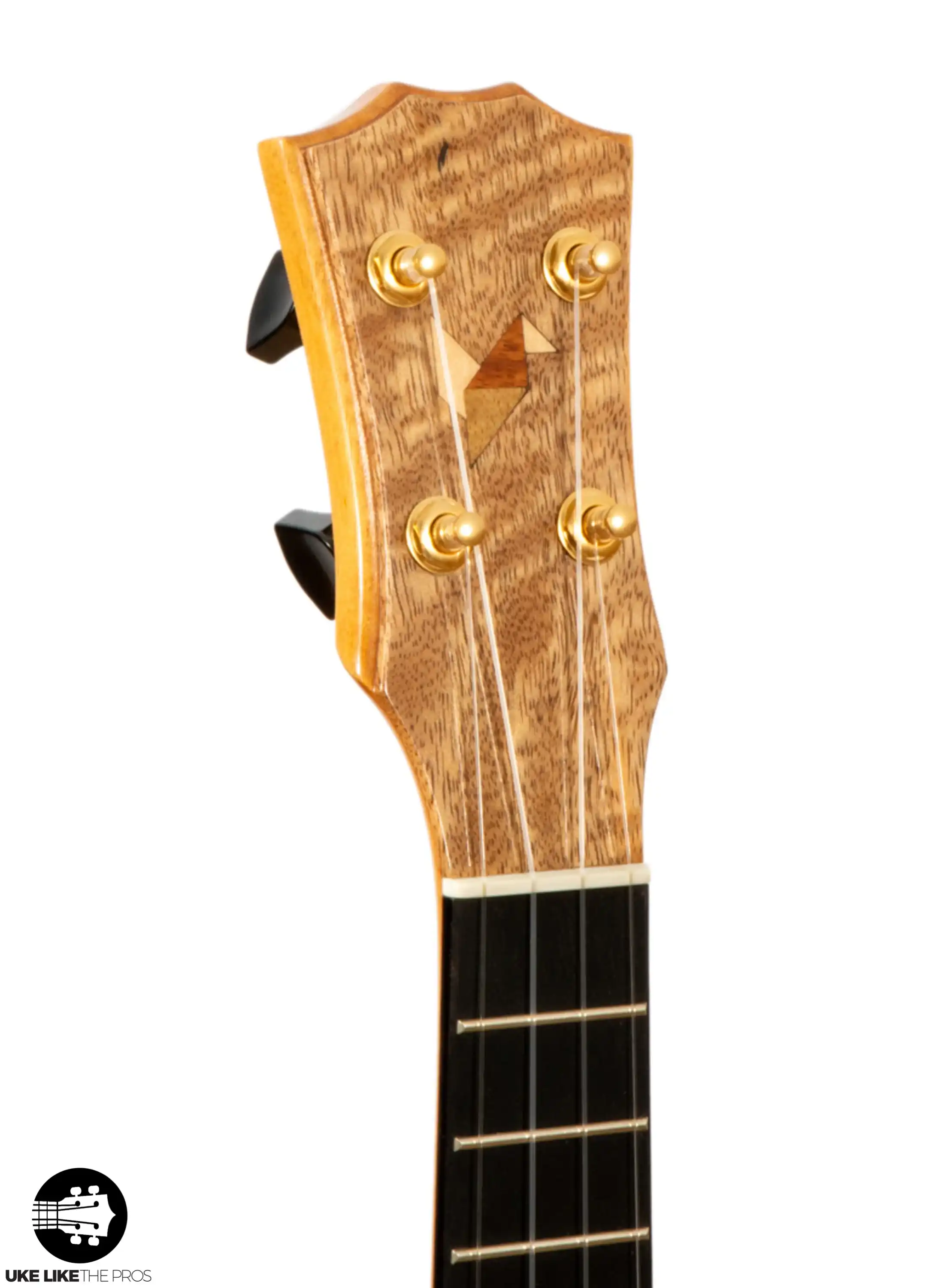 Rebel Creme Brulee Slimline Soprano Ukulele Mango "Aerin" - Image 6