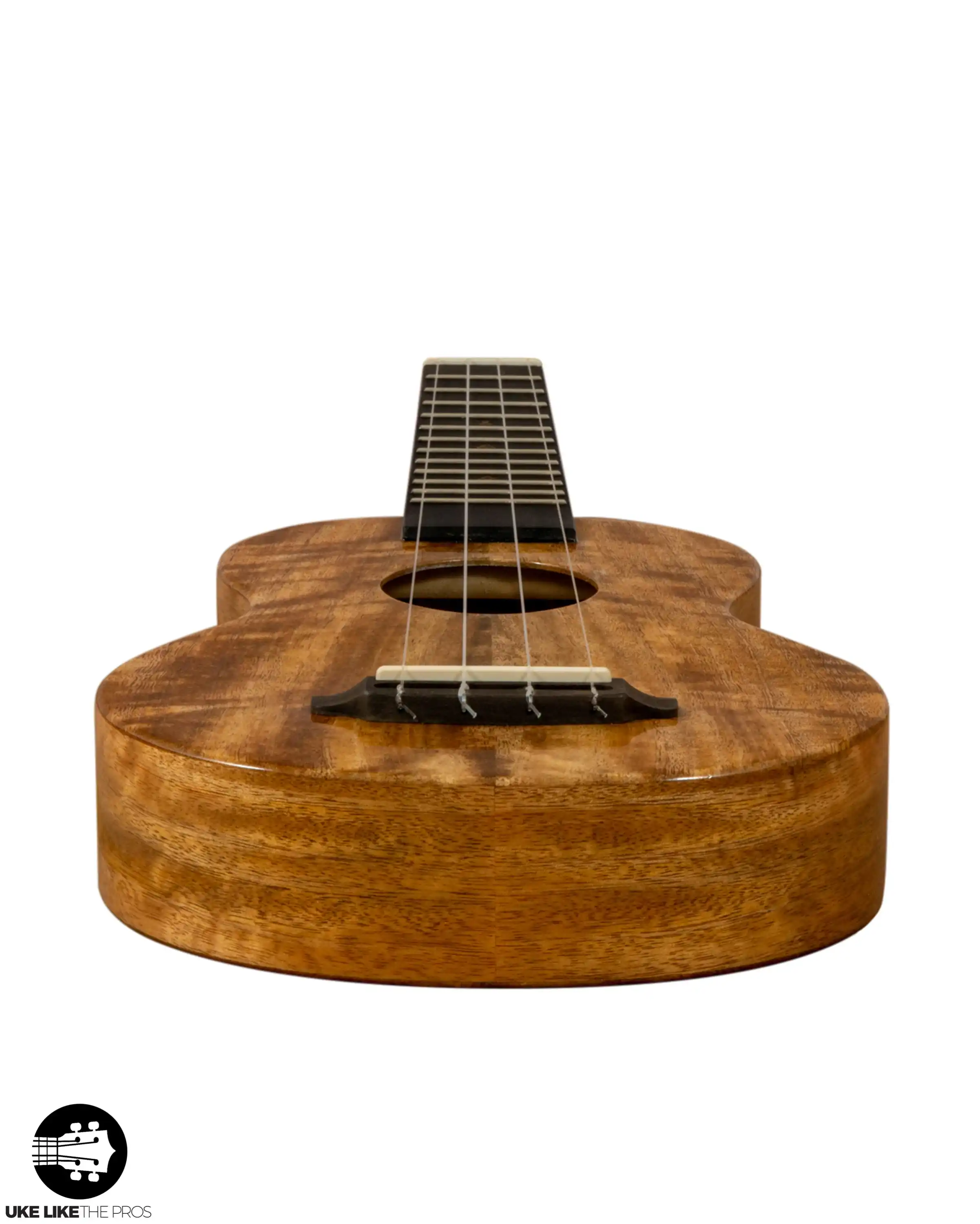 Rebel Creme Brulee Slimline Soprano Ukulele Mango "Estel" - Image 8