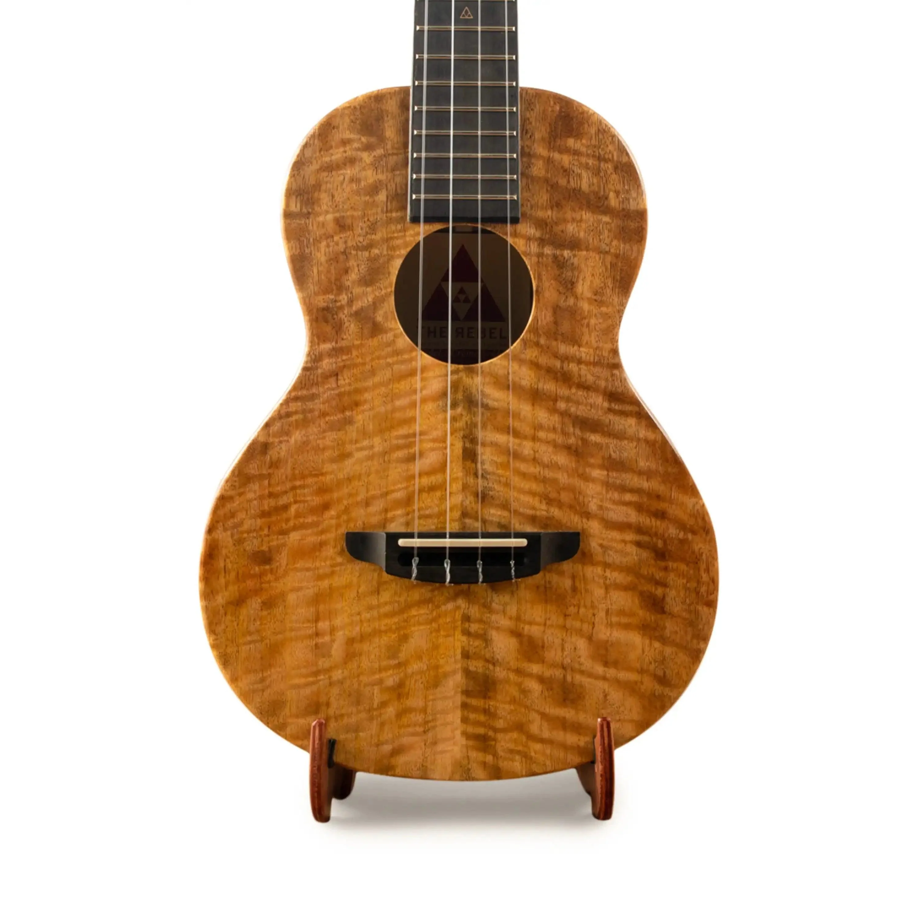 Rebel Creme Brulee Slimline Tenor Ukulele Solid Mango "Moon Knight"