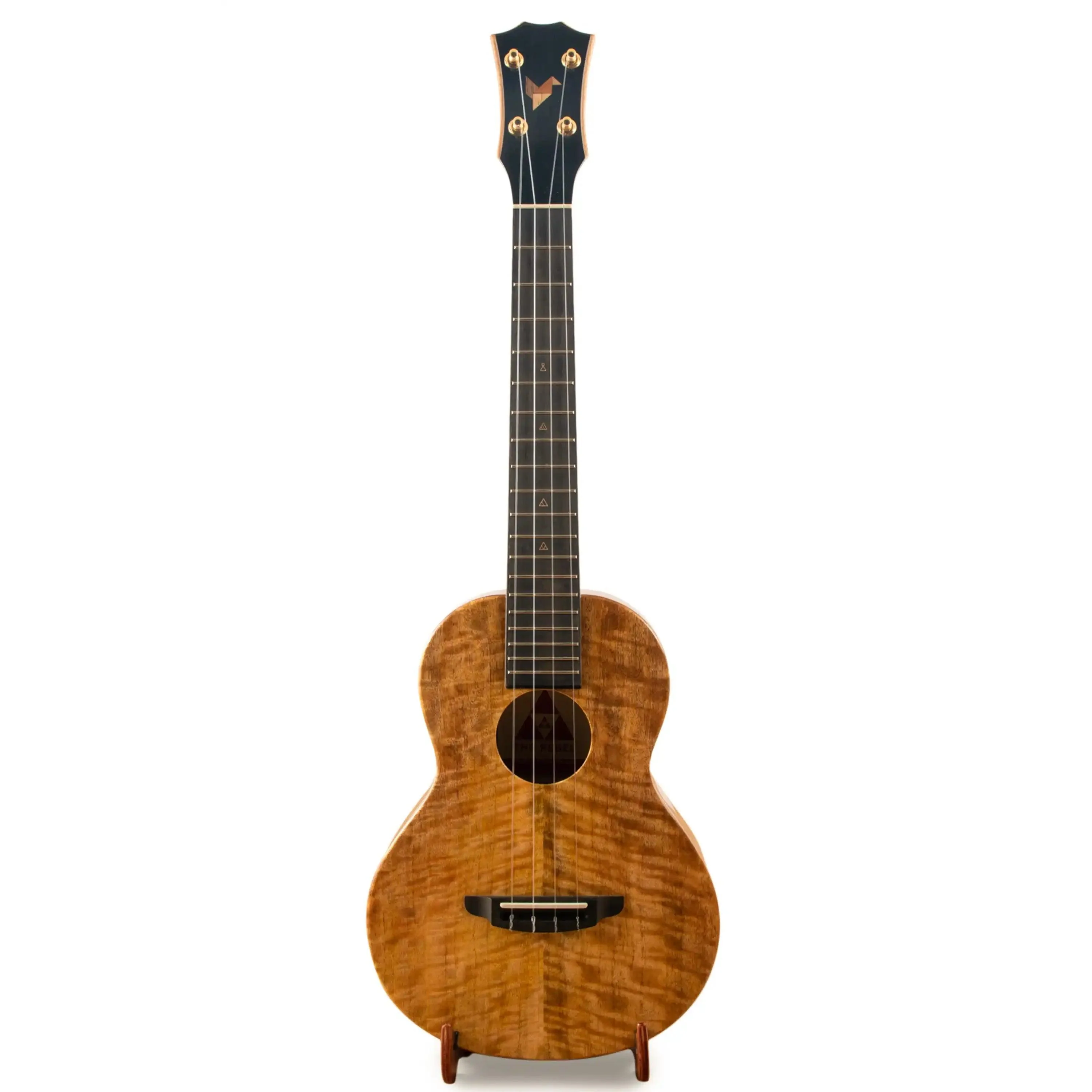 Rebel Creme Brulee Slimline Tenor Ukulele Solid Mango "Moon Knight" - Image 3