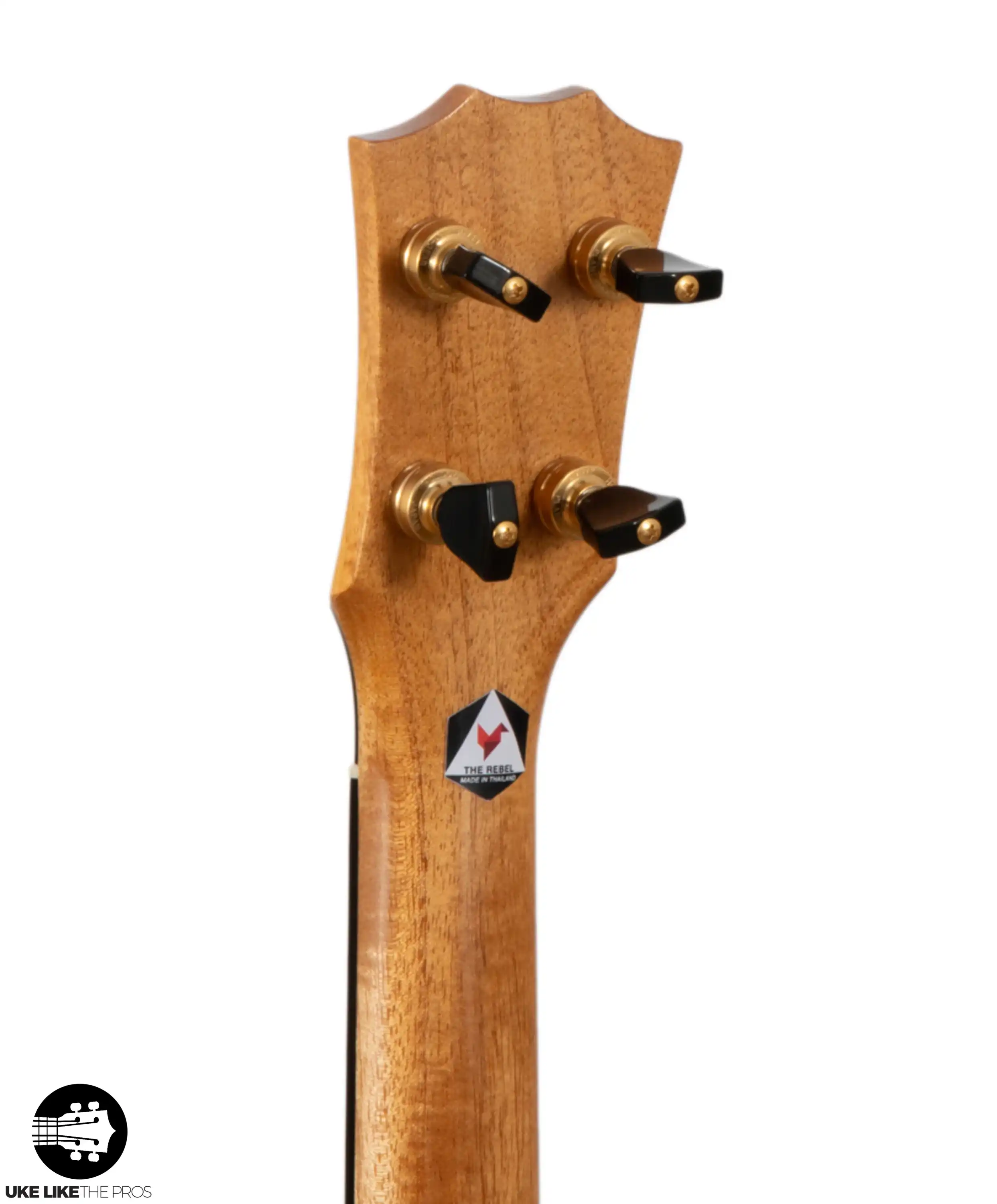 Rebel Creme Brulee Slimline Tenor Ukulele Solid Mango "Haleth" - Image 7