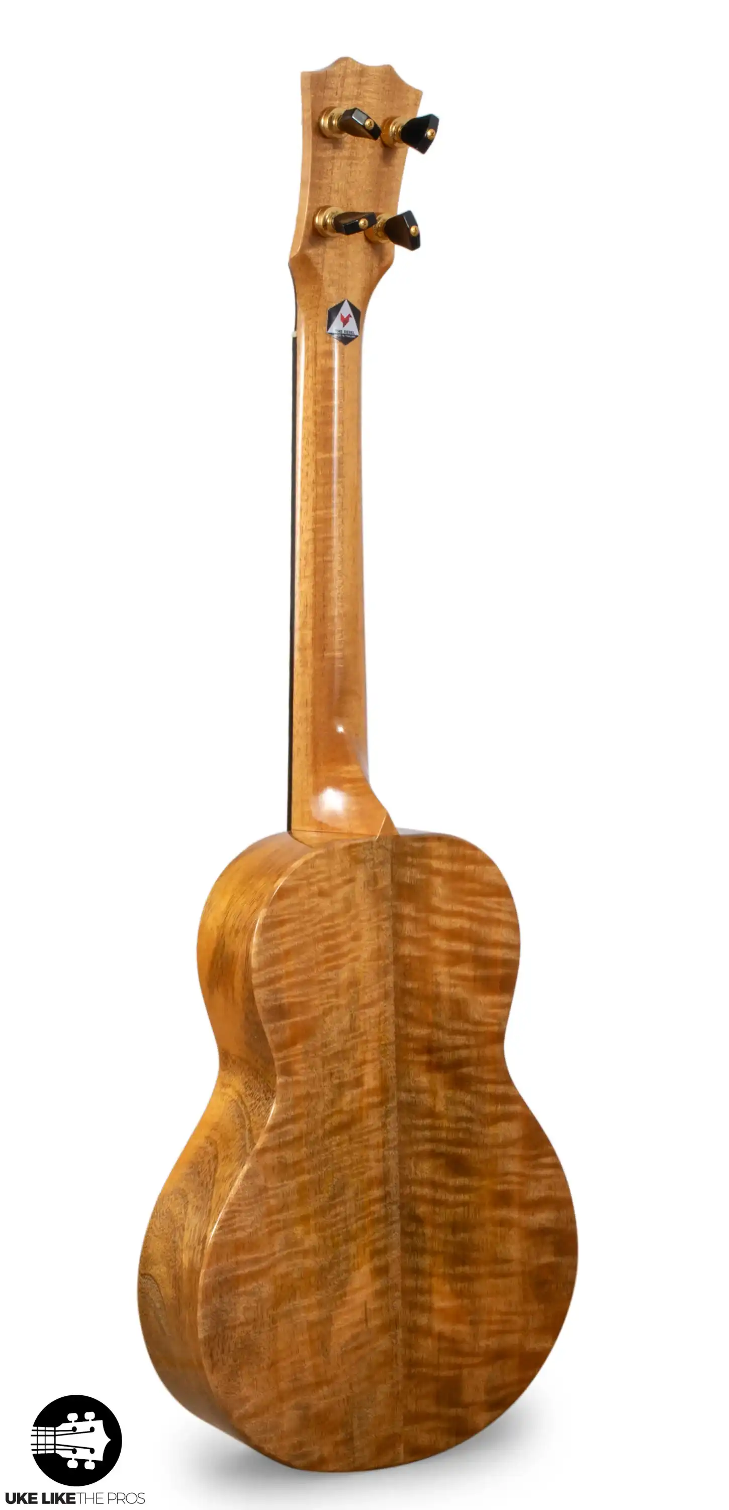 Rebel Creme Brulee Slimline Tenor Ukulele Solid Mango "Kylo" - Image 4
