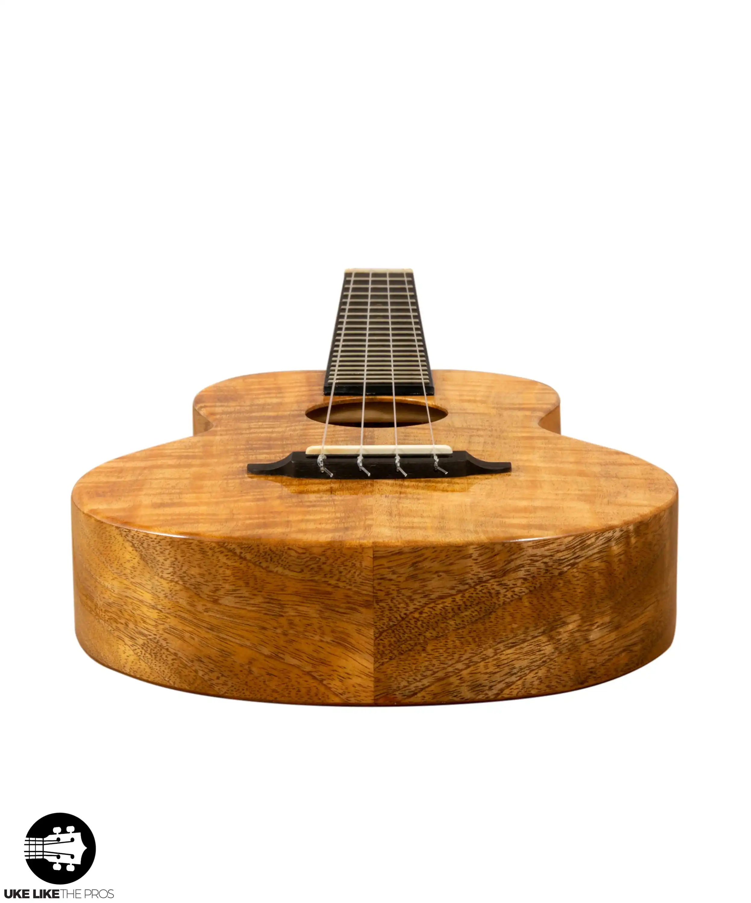 Rebel Creme Brulee Slimline Tenor Ukulele Solid Mango "Kylo" - Image 8