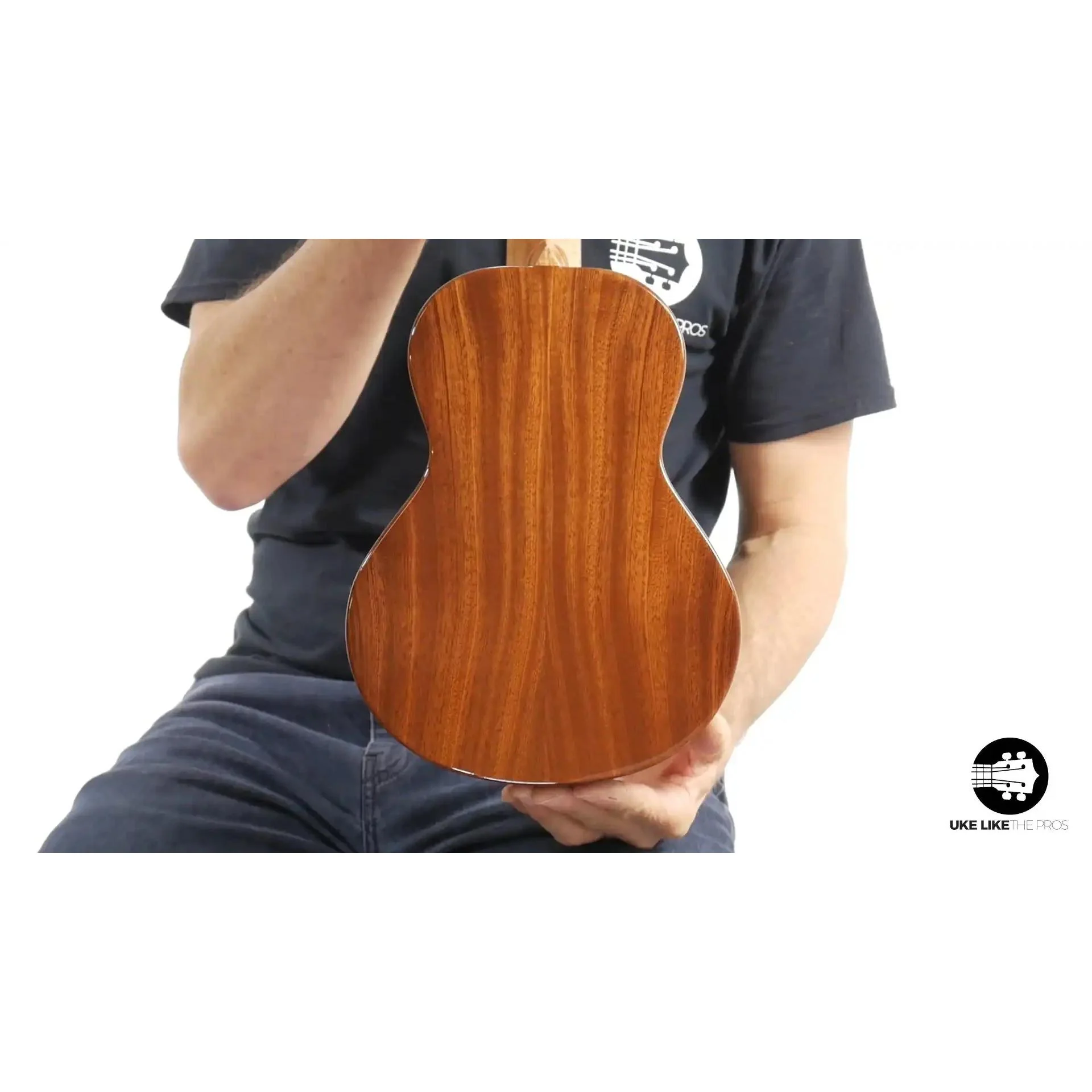 Rebel Double Cheese Tenor Ukulele Solid Spruce Top and Mahogany "Spitfire" - Image 4