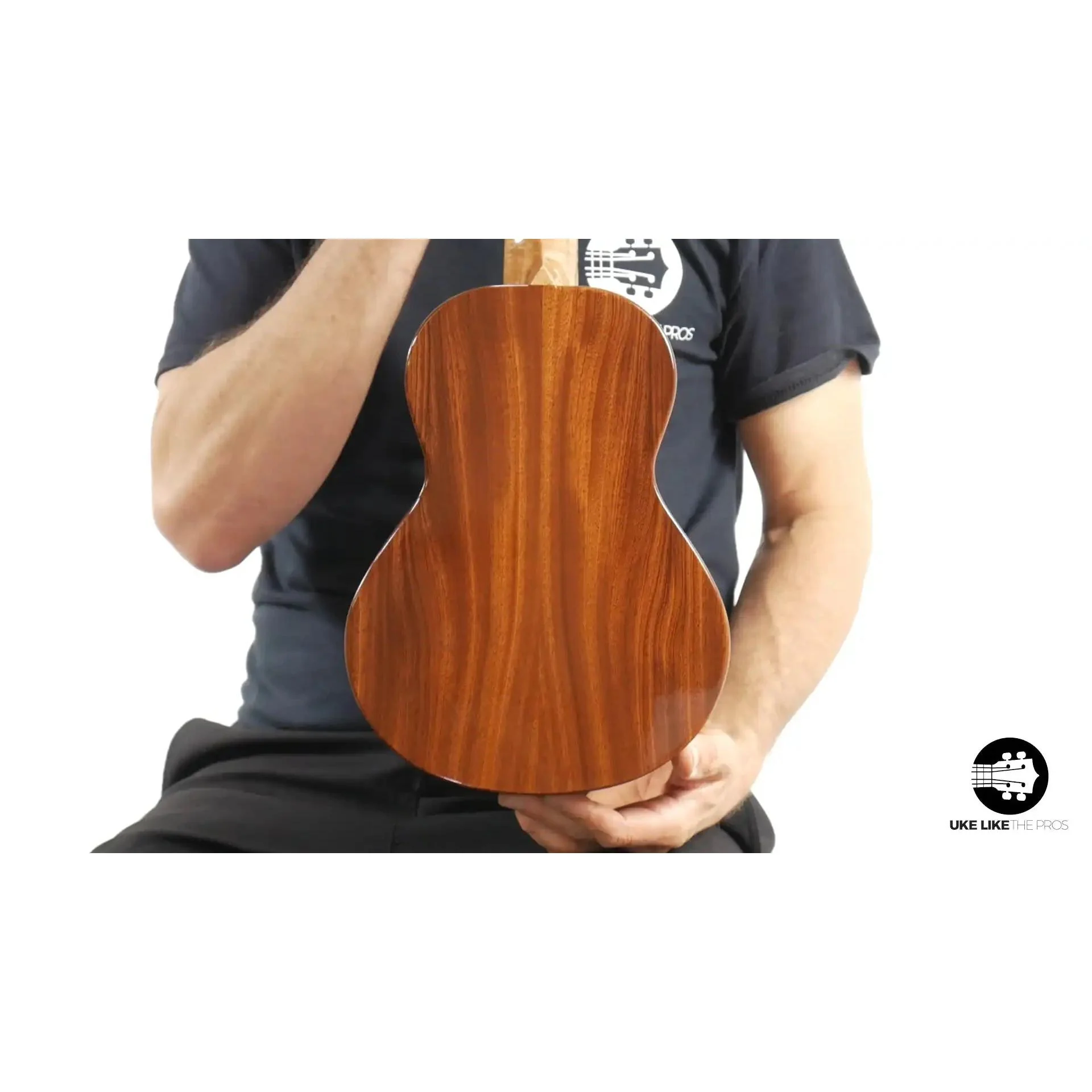 Rebel Double Cheese Tenor Ukulele Solid Spruce Top and Mahogany "The Outlaw" - Image 9
