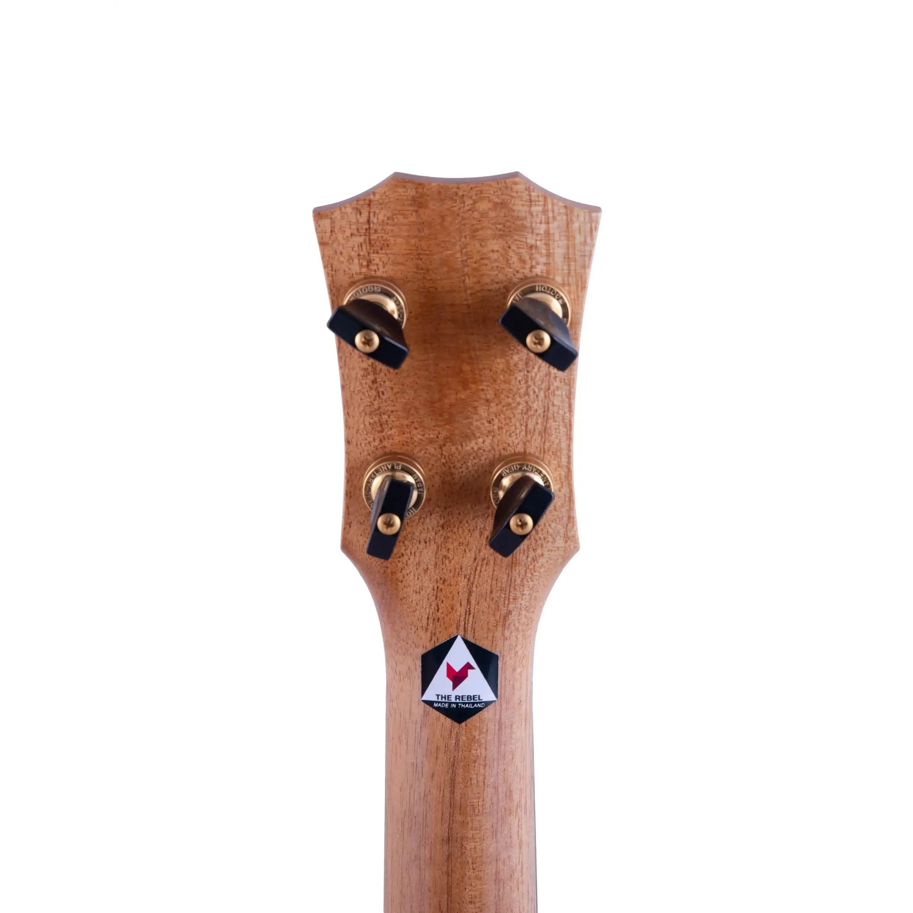 Rebel Double Creme Concert Ukulele Solid Mango "Scout" Satin Finish - Image 8