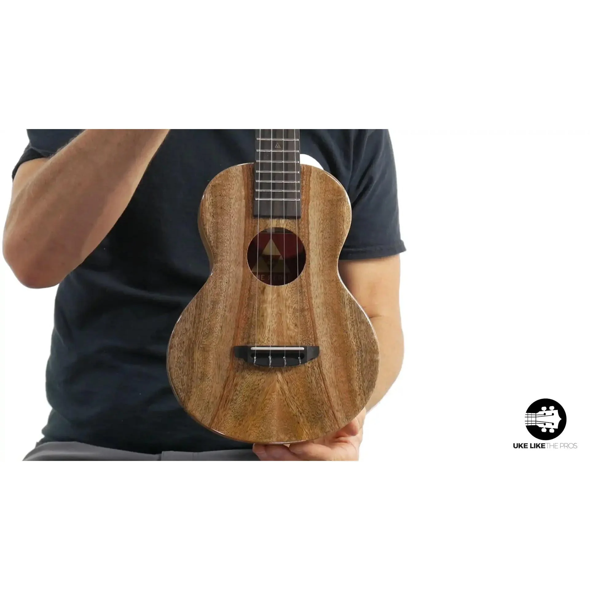 Rebel Double Creme Concert Ukulele Solid Mango "Star Lord"