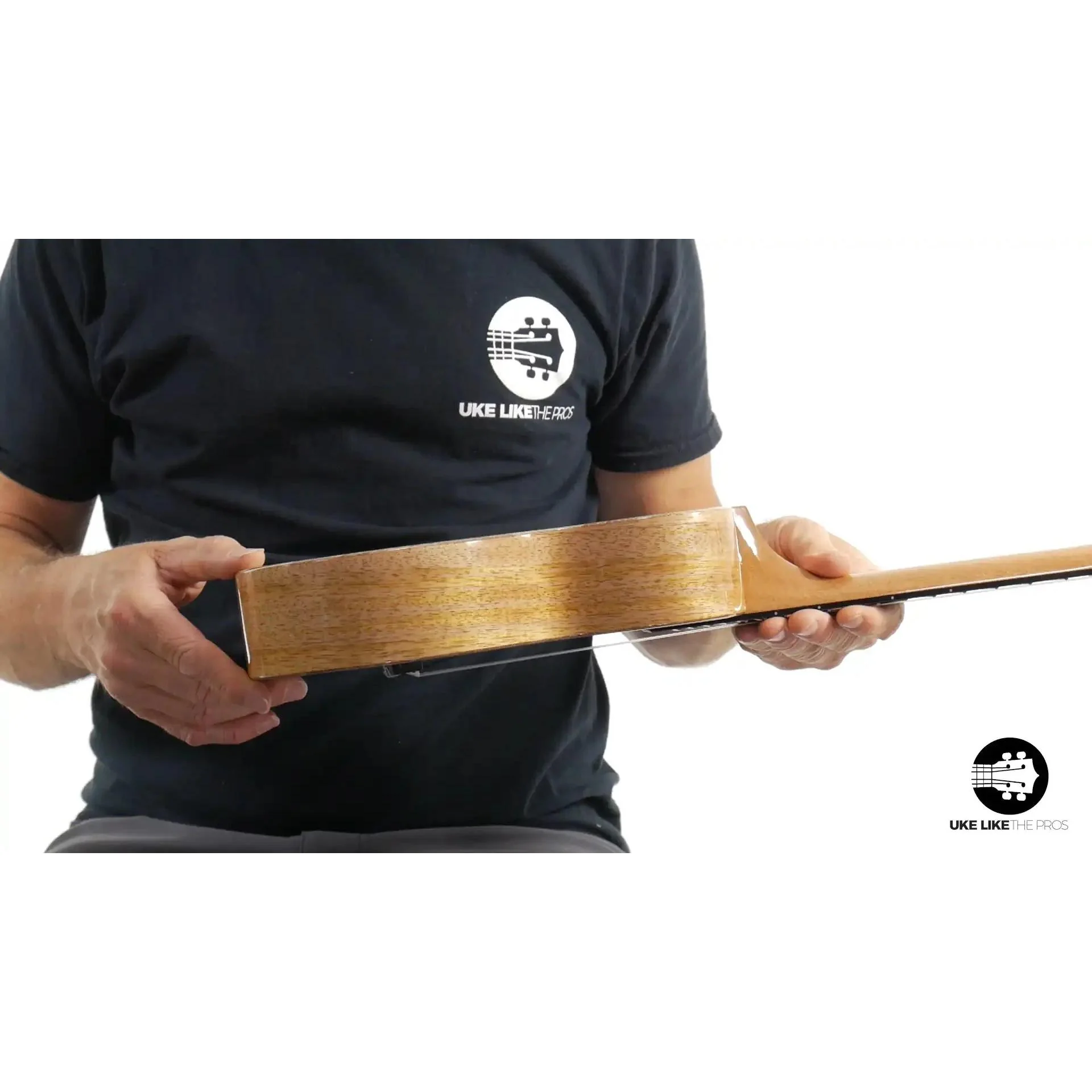 Rebel Double Creme Concert Ukulele Solid Mango "Star Lord" - Image 10