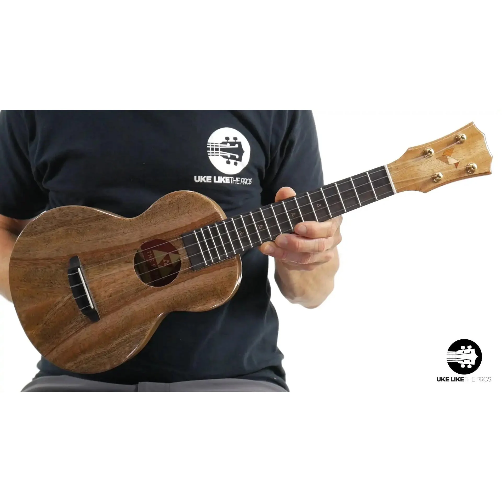 Rebel Double Creme Concert Ukulele Solid Mango "Star Lord" - Image 11