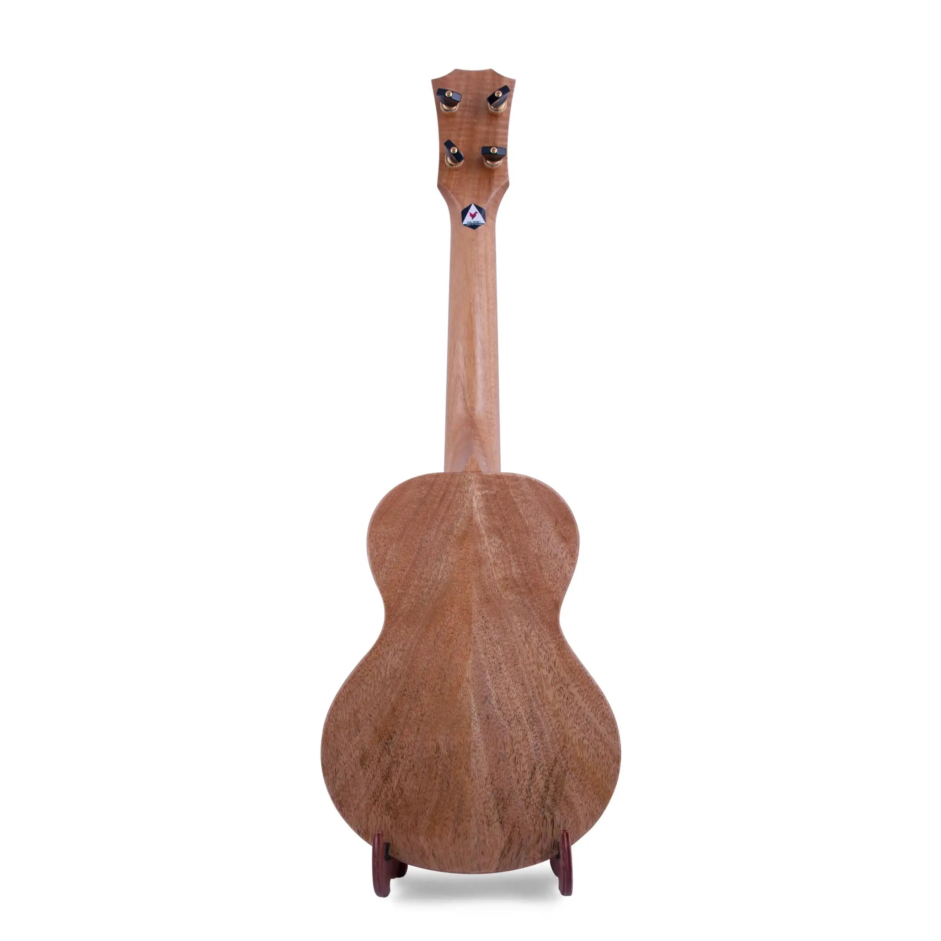 Rebel Double Creme Concert Ukulele Solid Mango "Tribe" Satin Finish - Image 4