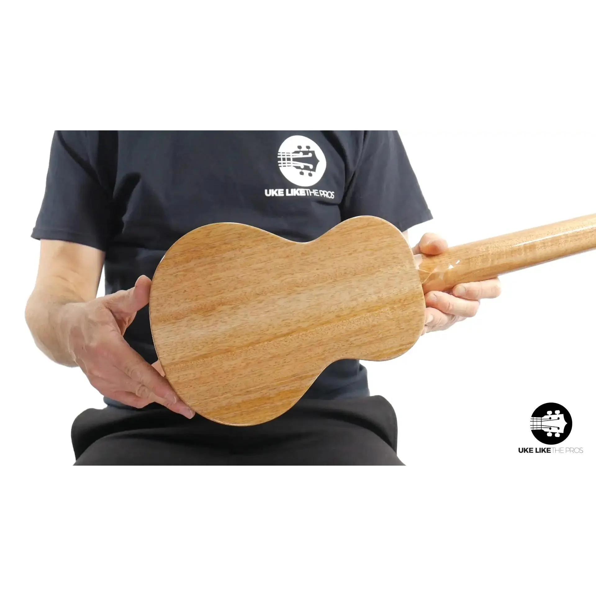 Rebel Double Creme Long Neck Concert Ukulele Mango "Mango Magic" - Image 2