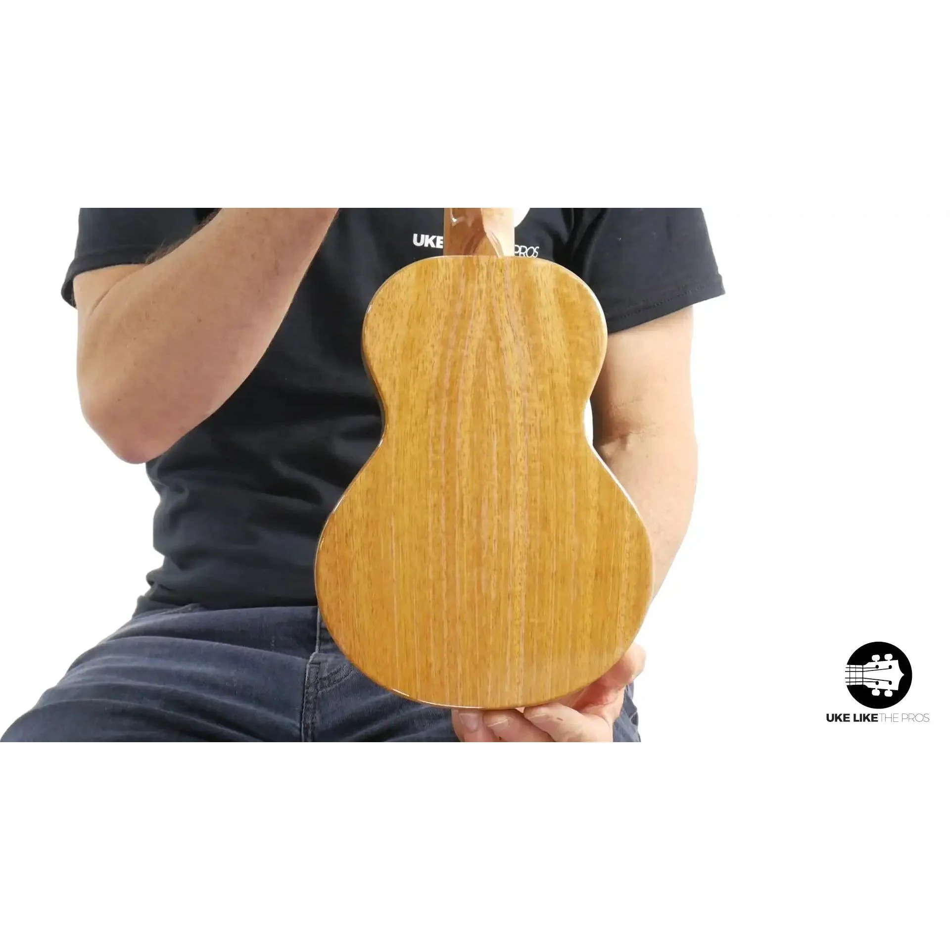 Rebel Double Creme Long Neck Concert Ukulele Mango "Oingo Boingo" - Image 10