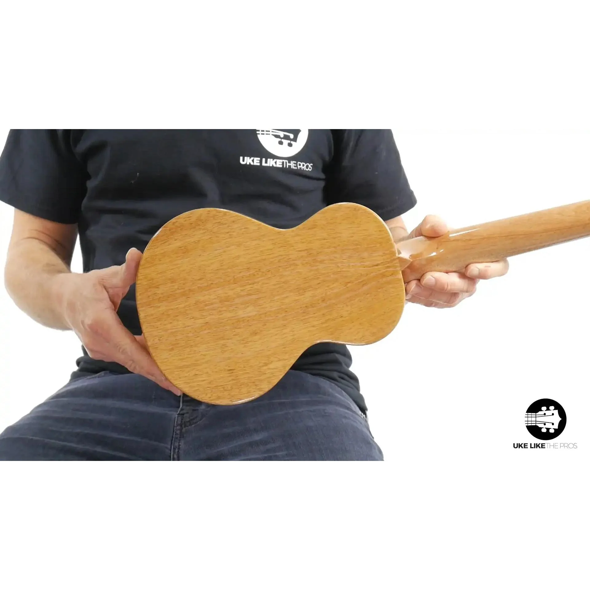 Rebel Double Creme Long Neck Concert Ukulele Mango "Oingo Boingo" - Image 11