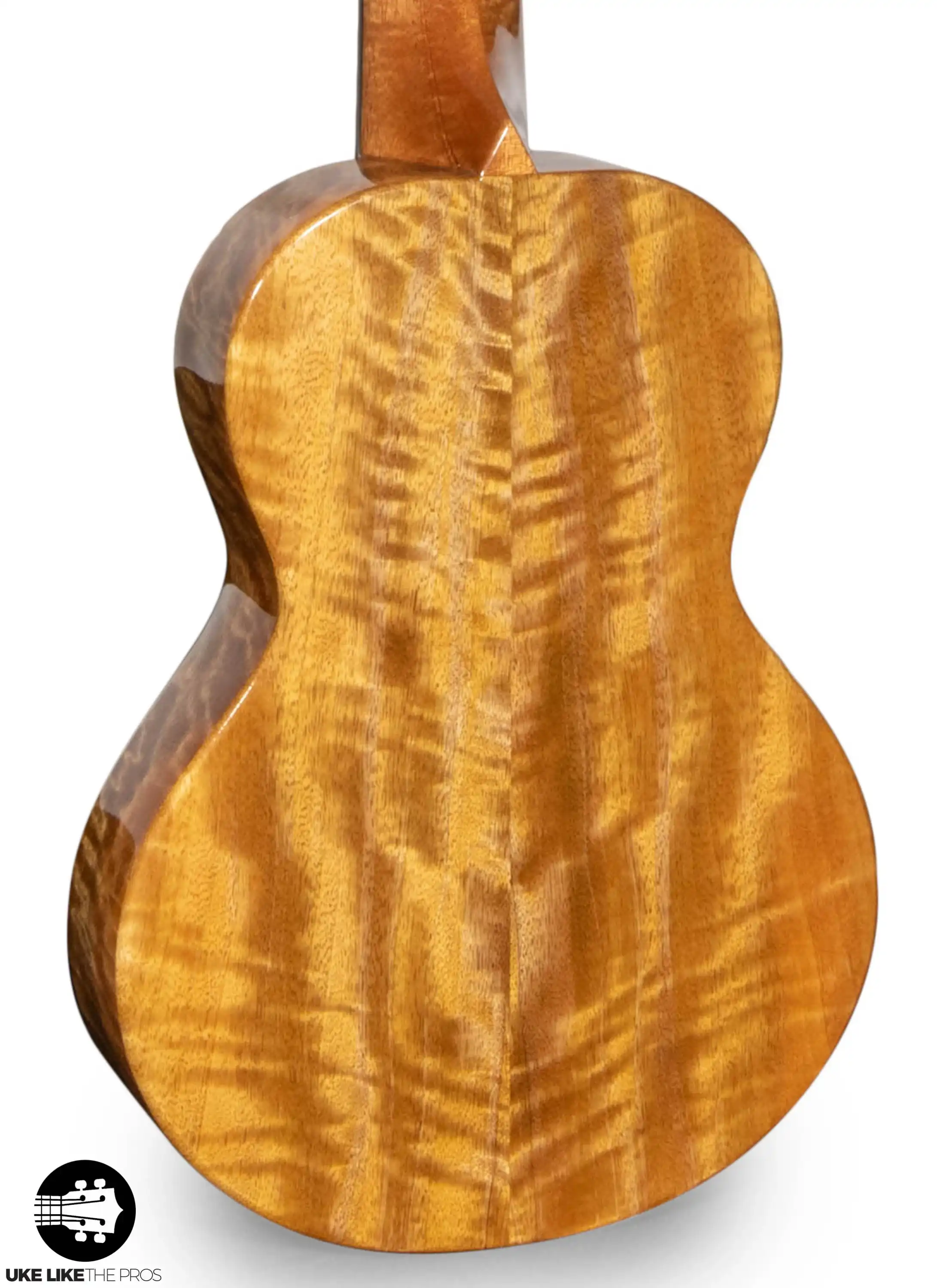 Rebel Double Creme Longneck Super Concert Slimline Ukulele Solid Mango “Deebo” - Image 2