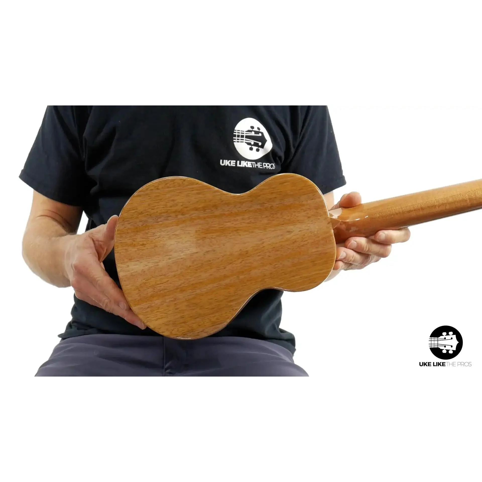 Rebel Double Creme Mango Super Concert Ukulele "Avril" - Image 11