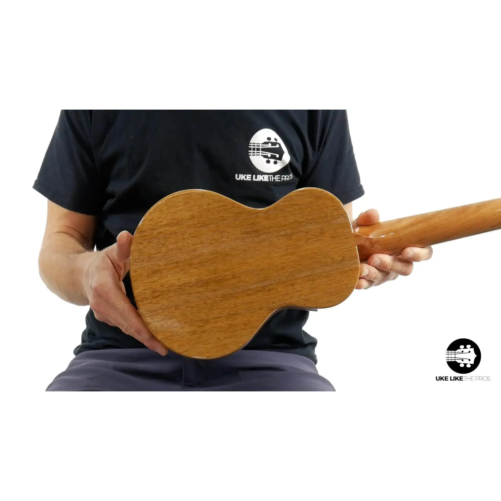 Rebel Double Creme Mango Super Concert Ukulele "Carolina" - Image 10