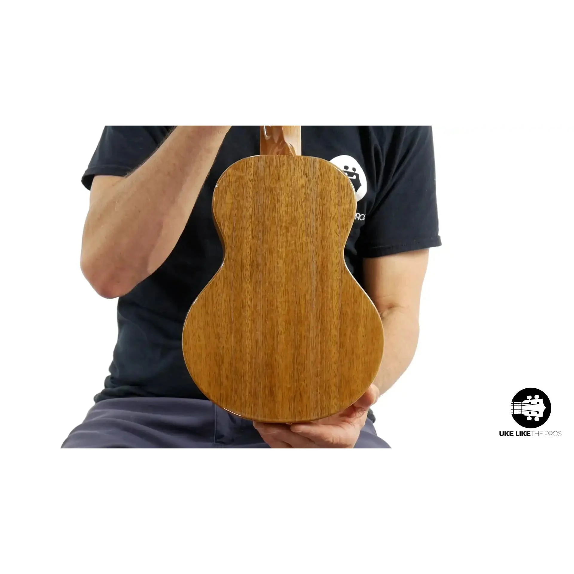 Rebel Double Creme Mango Super Concert Ukulele "Carolina" - Image 2