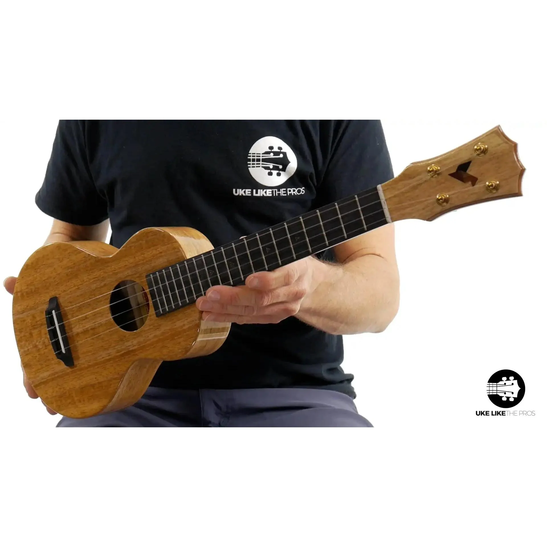 Rebel Double Creme Mango Super Concert Ukulele "Carolina" - Image 3
