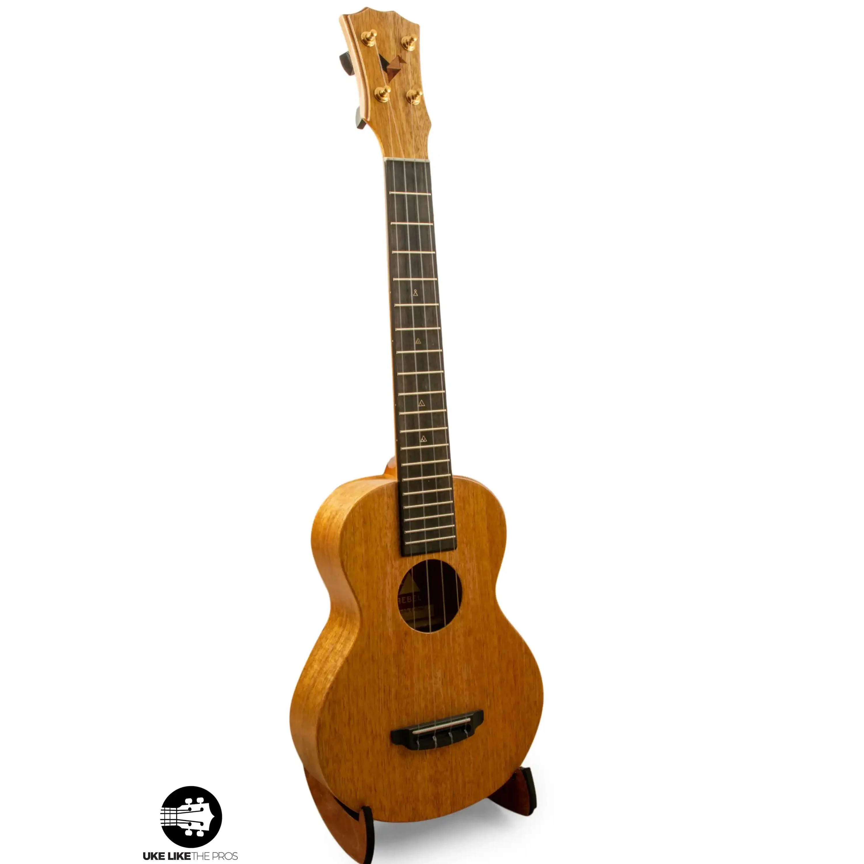 Rebel Double Creme Mango Super Concert Ukulele "Georgia" $50 OFF - Image 3