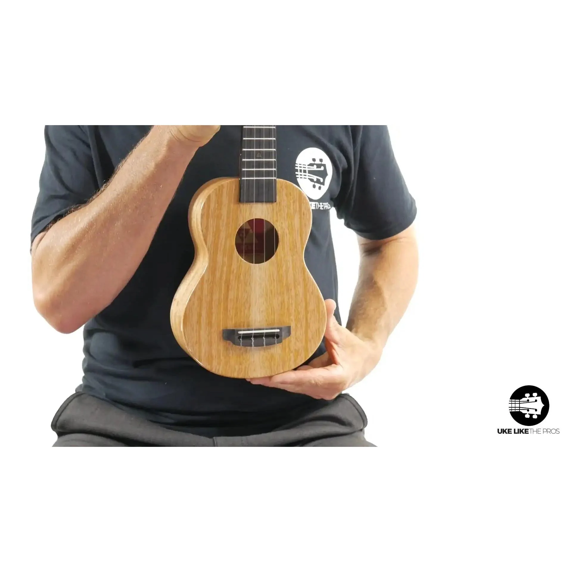 Rebel Double Creme Soprano Ukulele Mango "Little Giant"