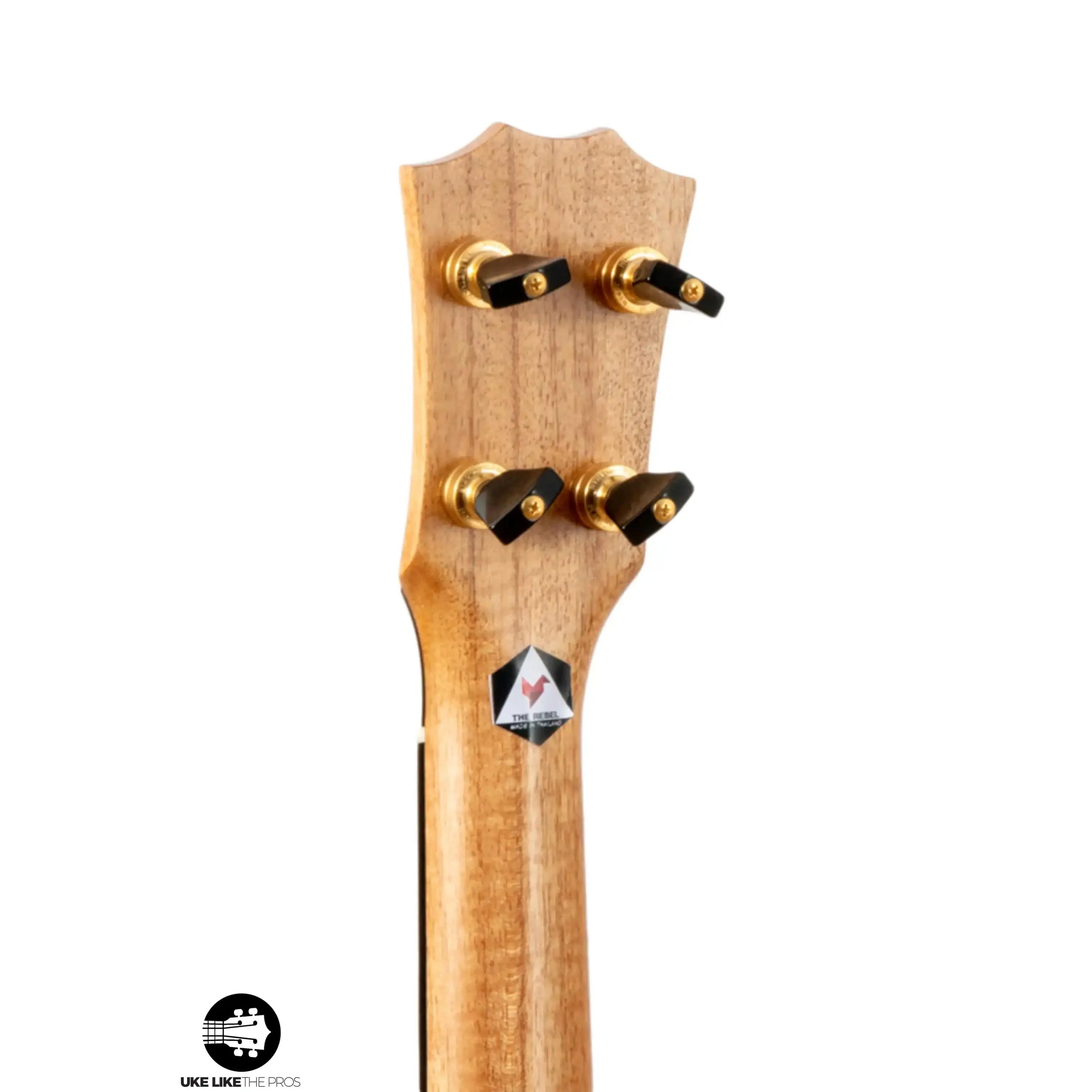 Rebel Double Creme Tenor Ukulele Solid Mango "Zydeco" Satin Finish - Image 5