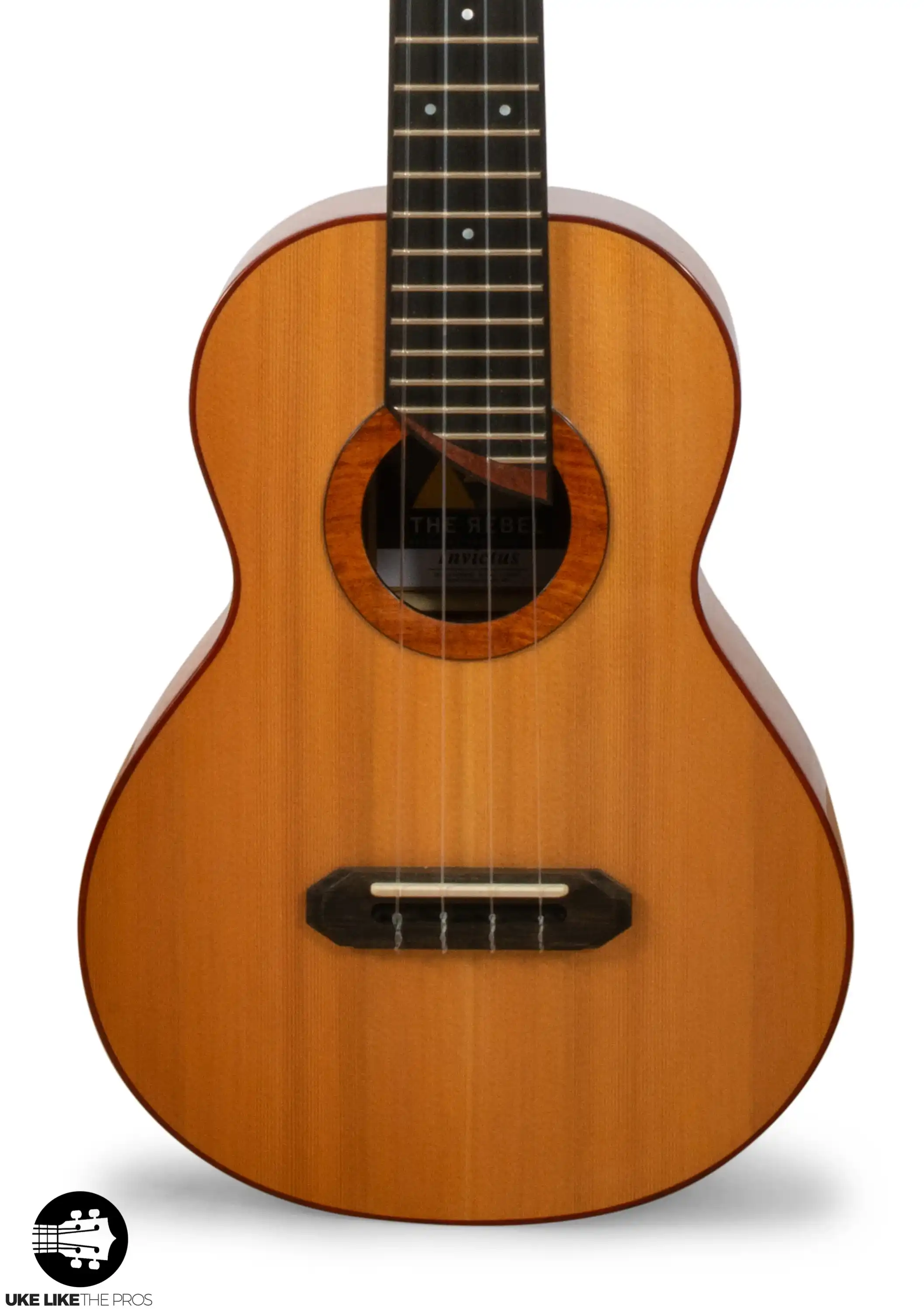Rebel Double Invictus Tenor Ukulele "Pippen" Gloss Finish - Image 5
