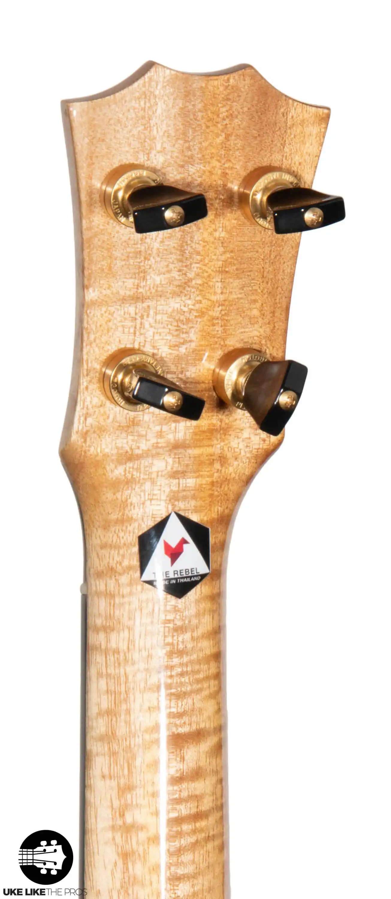 Rebel Double Invictus Tenor Ukulele Solid Cedar Top Rosewood "Finnigan" - Image 7
