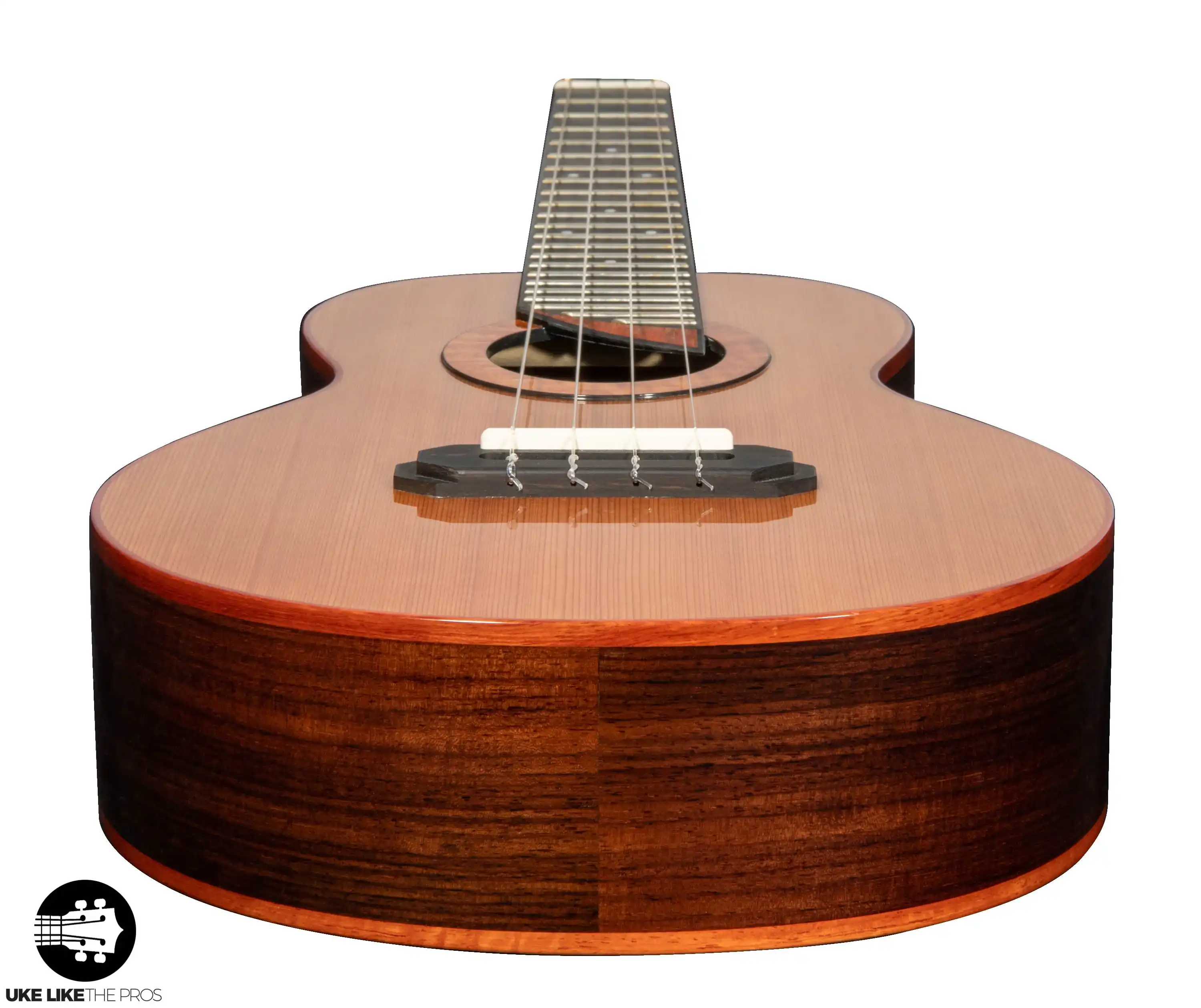 Rebel Double Invictus Tenor Ukulele Solid Cedar Top Rosewood "Finnigan" - Image 8