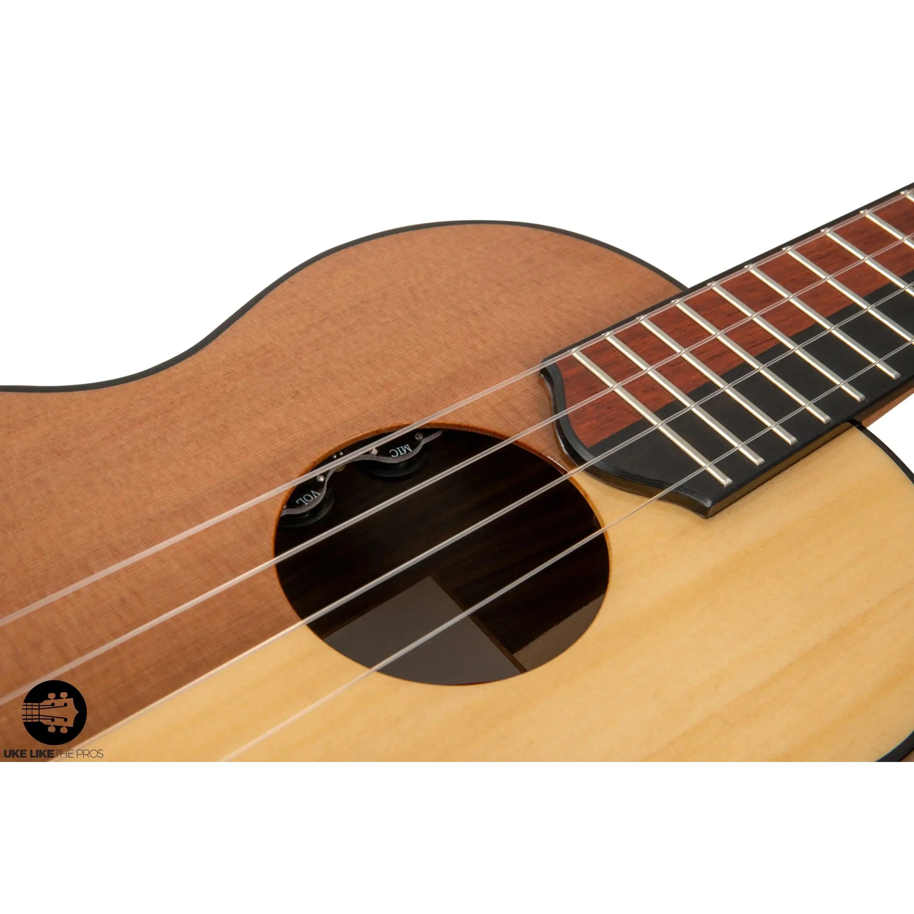 [DISCOUNTED] UPGRADED Rebel New Particle Tenor Ukulele Solid Cedar/Spruce "Aech" ONLY 10 MADE - Image 6