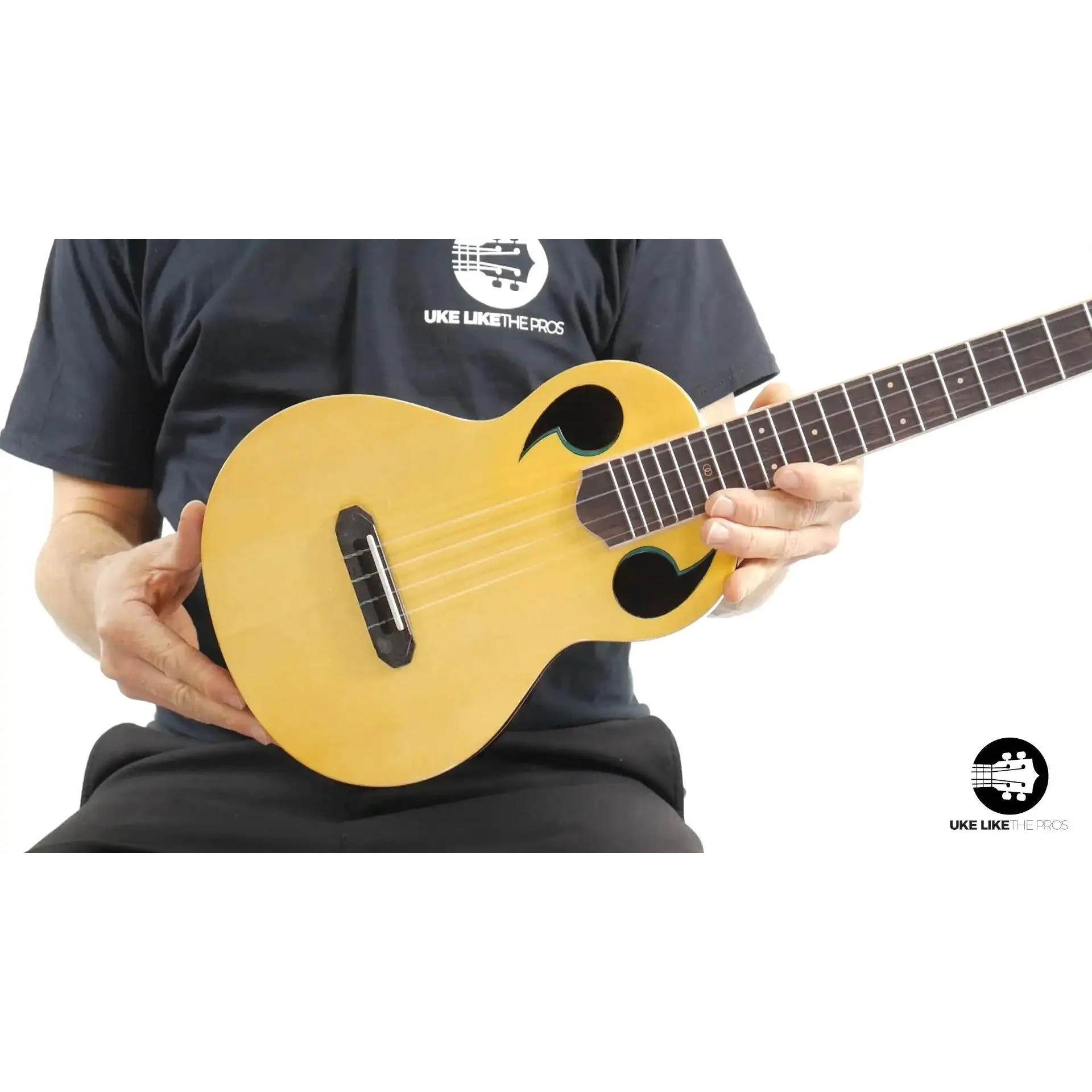 Rebel Quark Tenor Ukulele Solid Spruce Top and Rosewood "Sir Duke"