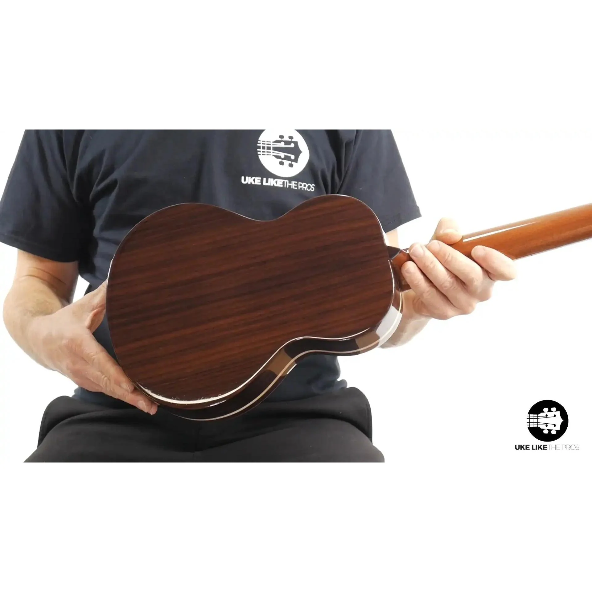 Rebel Quark Tenor Ukulele Solid Spruce Top and Rosewood "Sir Duke" - Image 8
