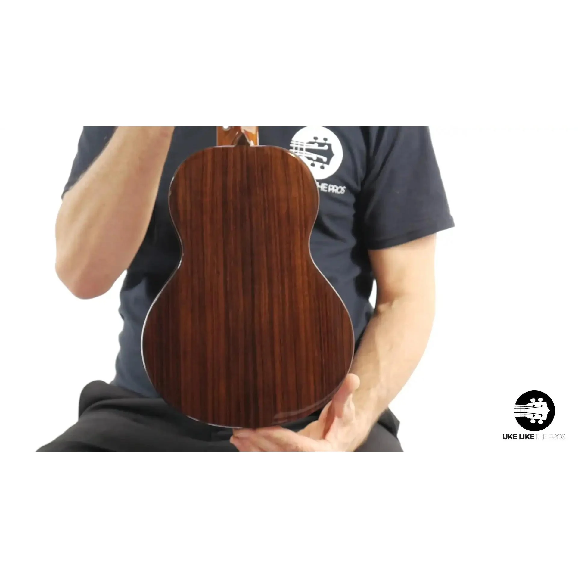 Rebel Quark Tenor Ukulele Solid Spruce Top and Rosewood "Sir Duke" - Image 9