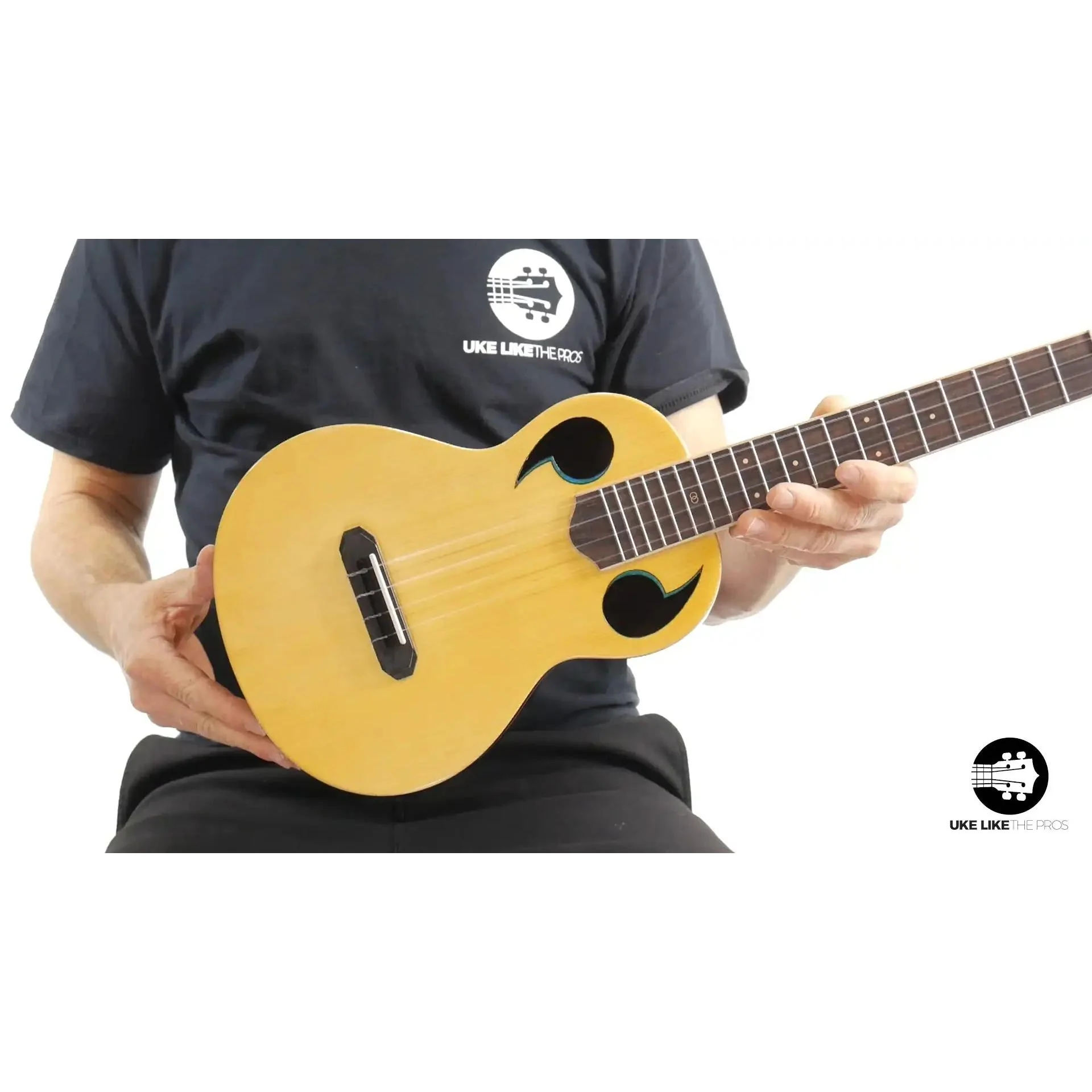 Rebel Quark Tenor Ukulele Solid Spruce Top and Solid Rosewood "The Hitman" B Stock 10% Off