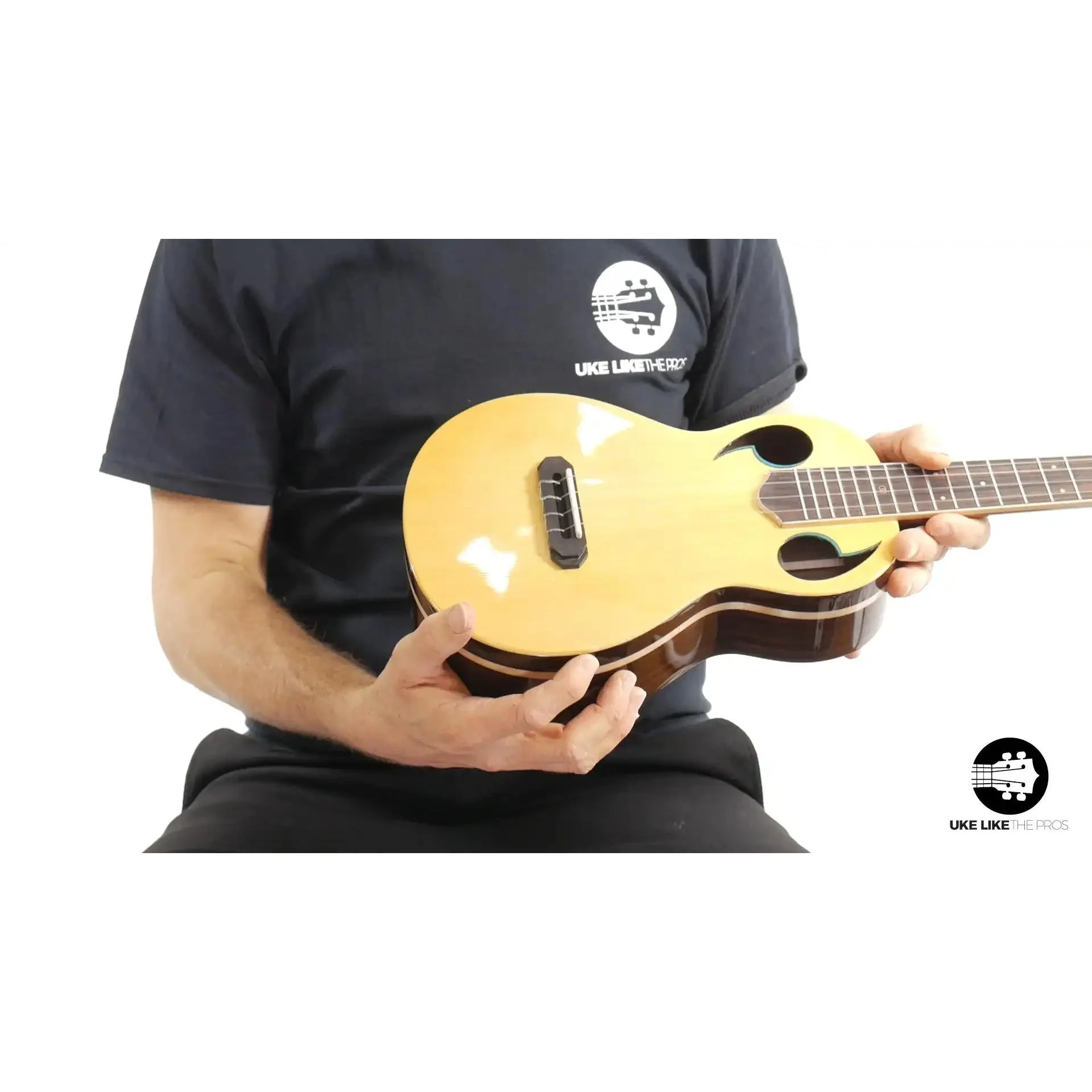 Rebel Quark Tenor Ukulele Solid Spruce Top and Solid Rosewood "The Hitman" B Stock 10% Off - Image 10