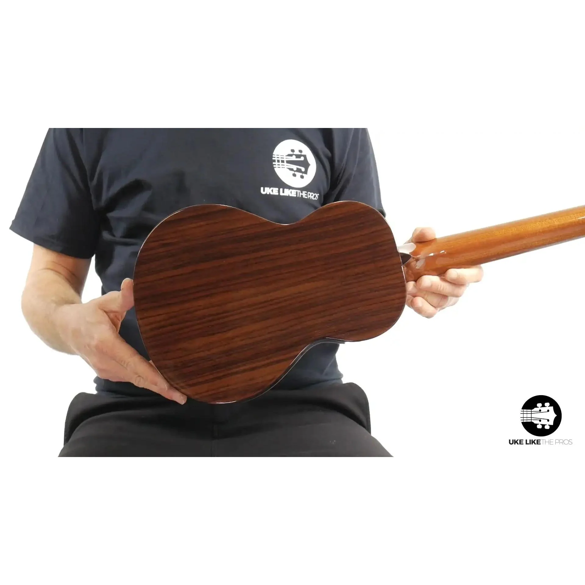 Rebel Quark Tenor Ukulele Solid Spruce Top and Solid Rosewood "The Hitman" B Stock 10% Off - Image 12