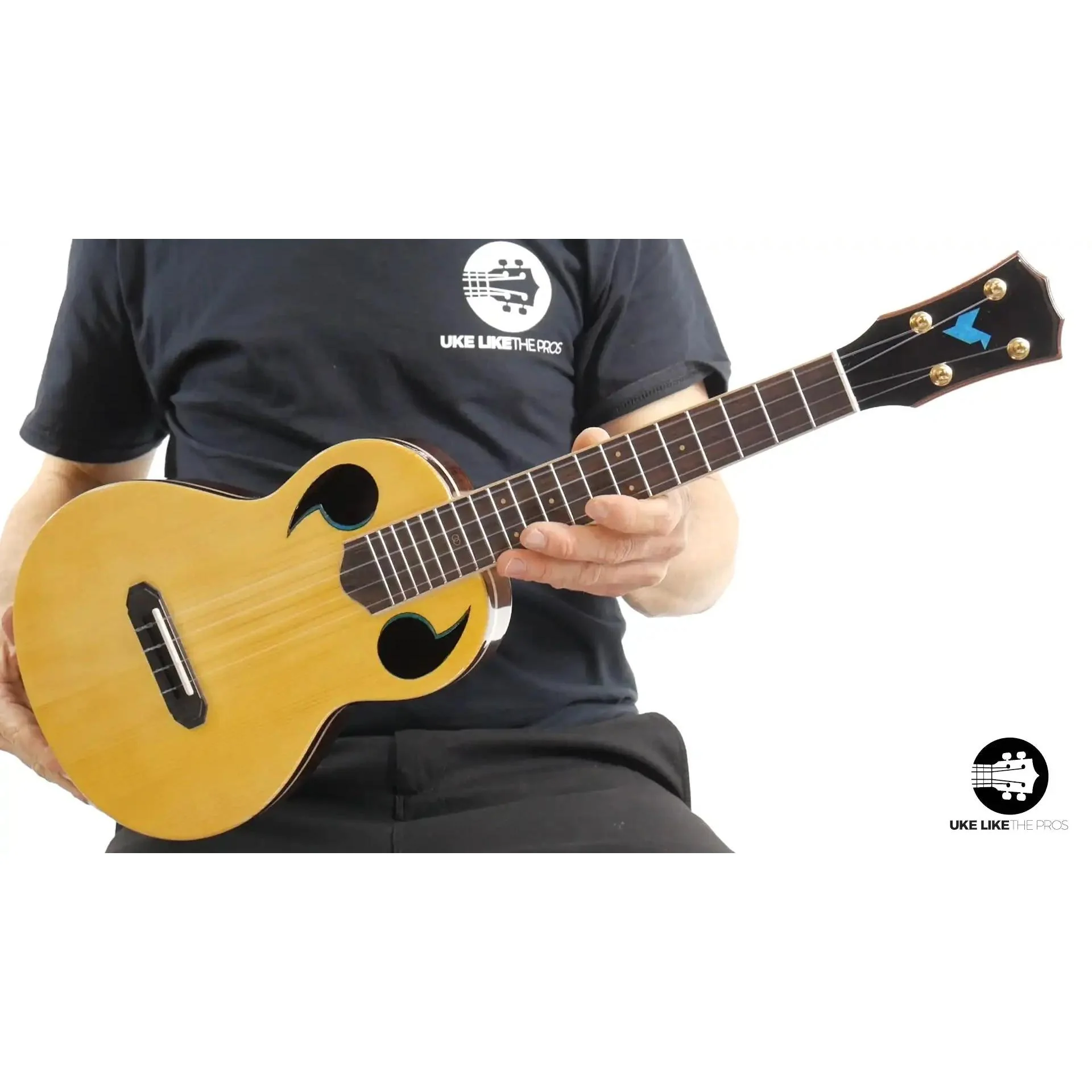 Rebel Quark Tenor Ukulele Solid Spruce Top and Solid Rosewood "The Hitman" B Stock 10% Off - Image 15